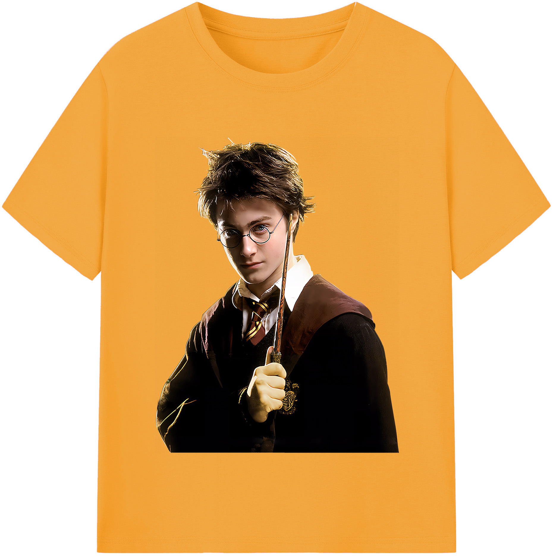 （画像用） Harry Potter ハリー・ポッターシリーズ レディースカジュアルプリントTシャツ（綿100％）