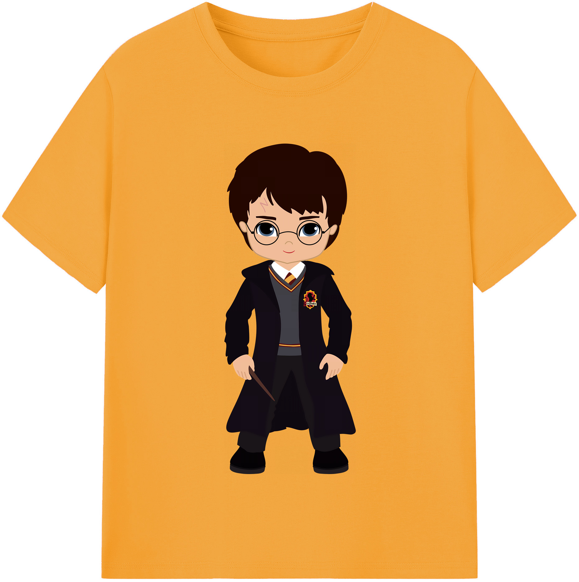 （画像用） Harry Potter ハリー・ポッターシリーズ レディースカジュアルプリントTシャツ（綿100％）