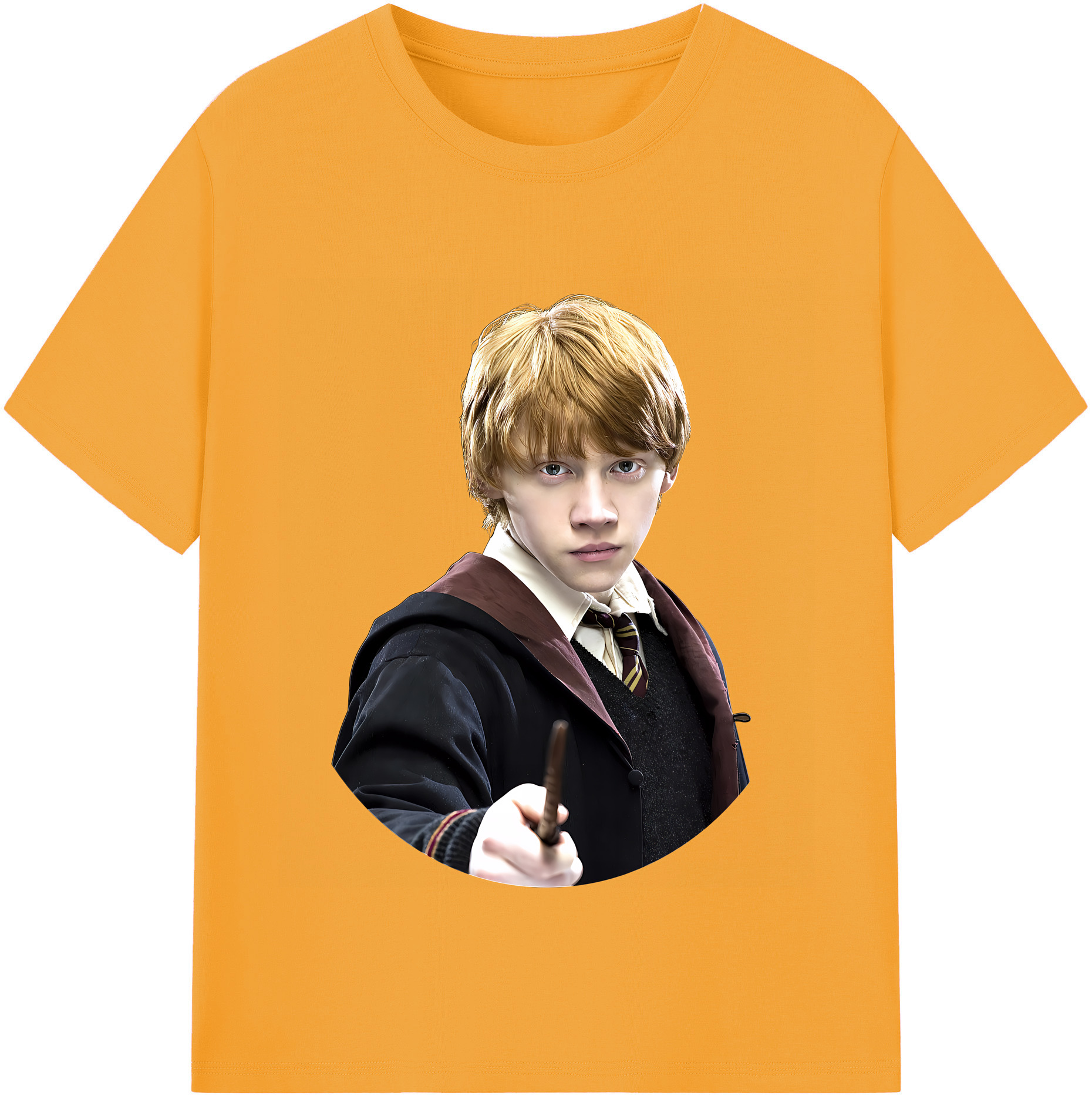 （画像用） Harry Potter ハリー・ポッターシリーズ レディースカジュアルプリントTシャツ（綿100％）