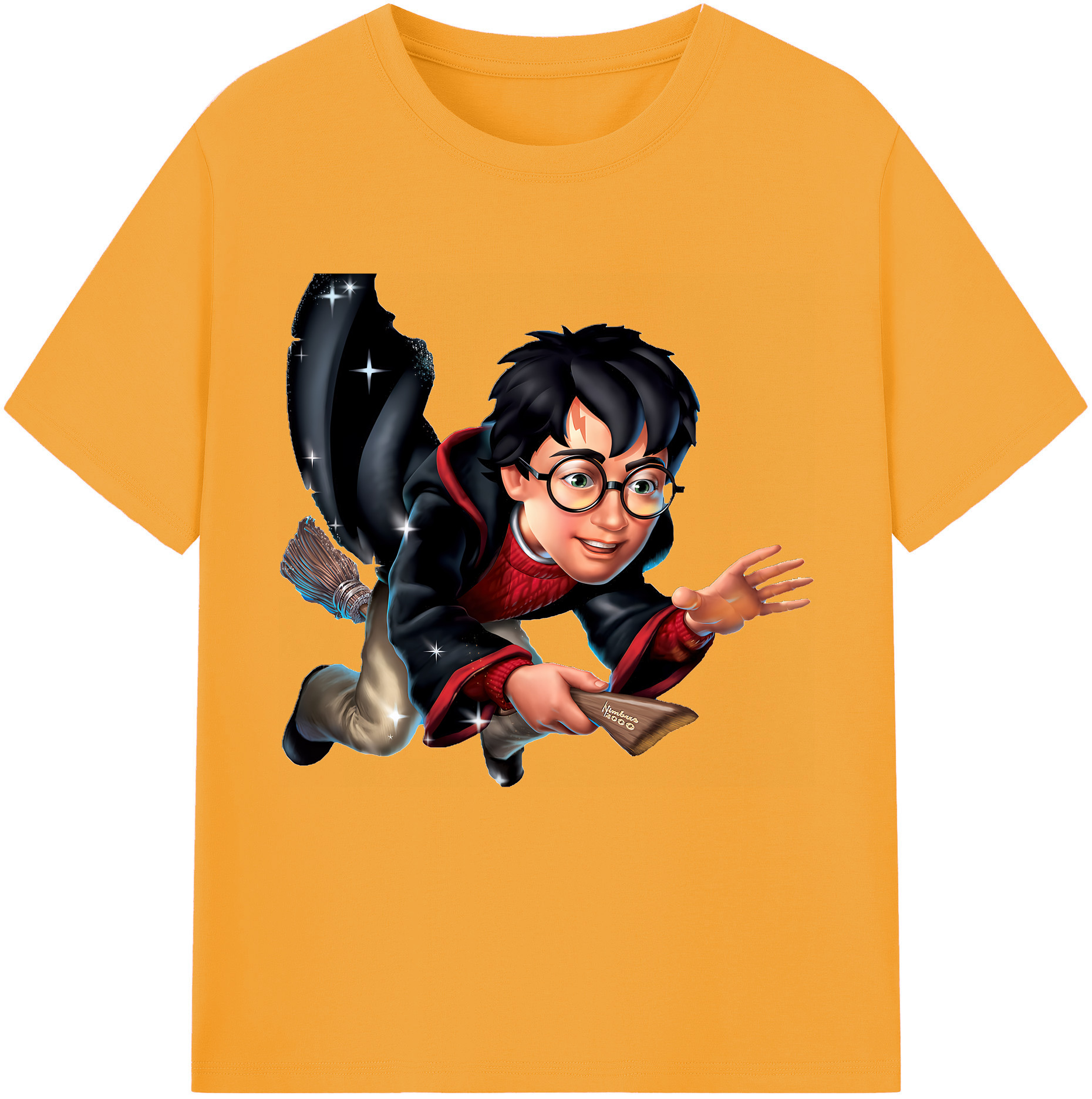 （画像用） Harry Potter ハリー・ポッターシリーズ レディースカジュアルプリントTシャツ（綿100％）
