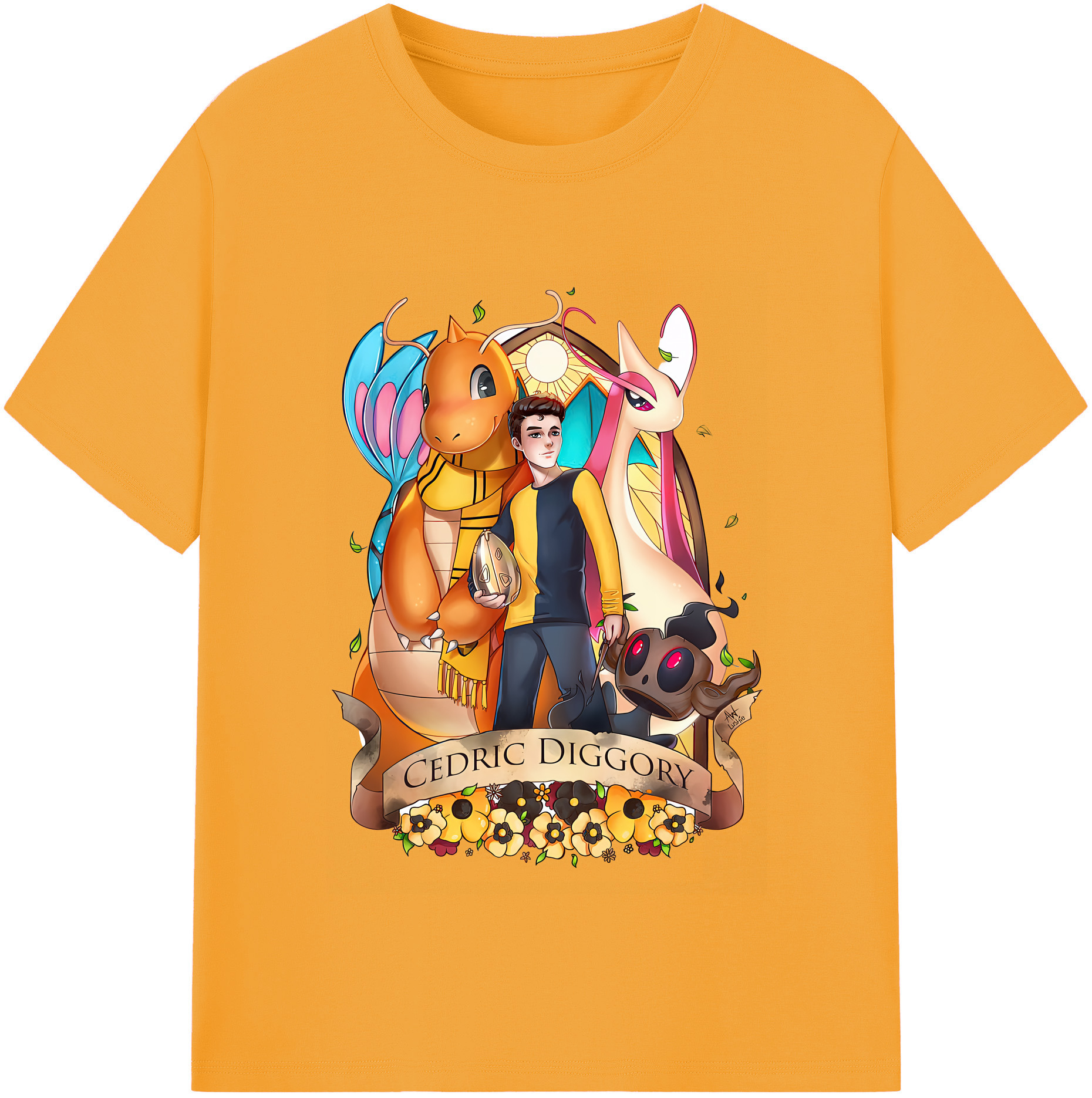 Harry Potter ハリー・ポッターシリーズ レディースカジュアルプリントTシャツ（綿100％）