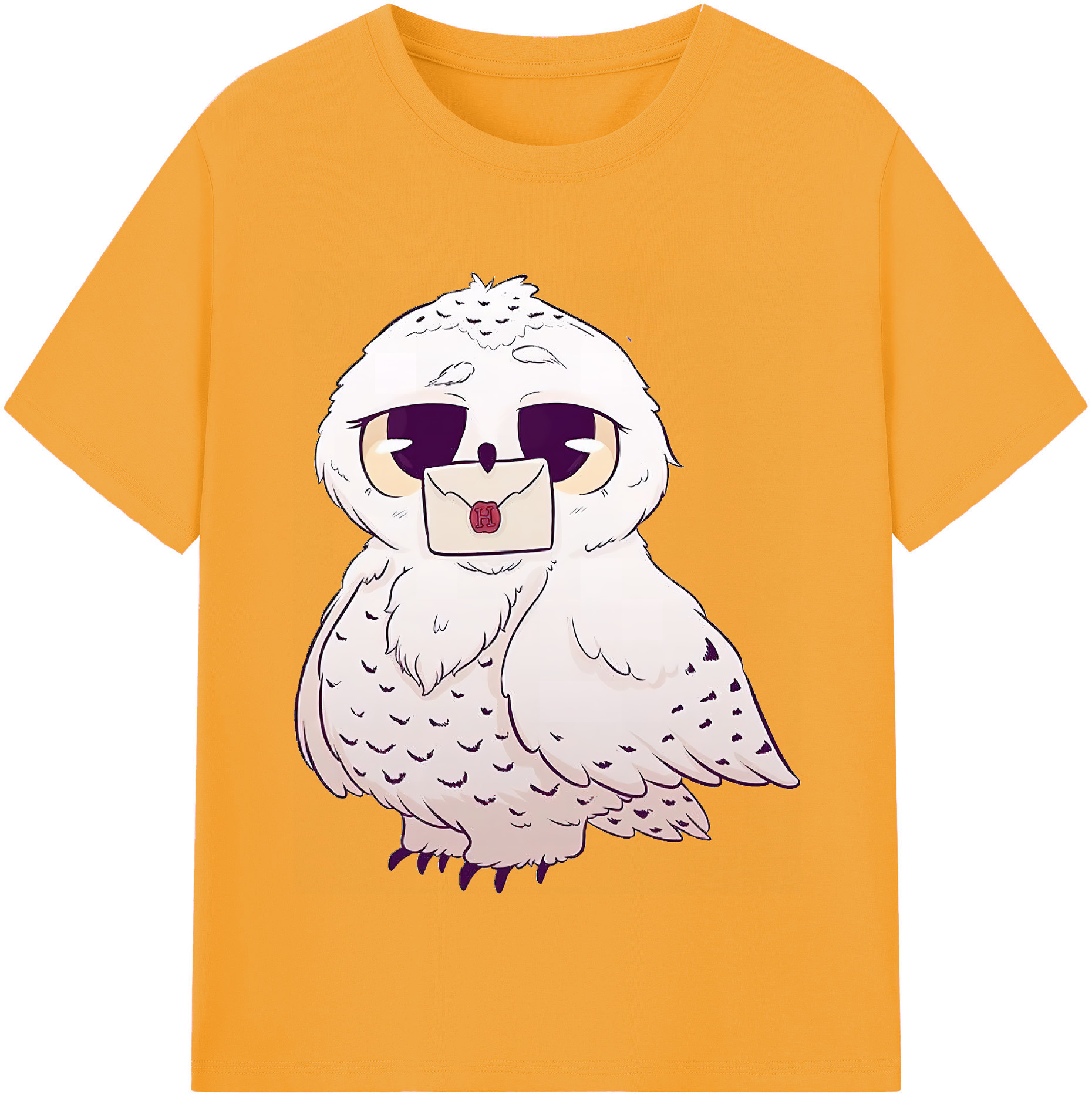 （画像用） Harry Potter ハリー・ポッターシリーズ レディースカジュアルプリントTシャツ（綿100％）