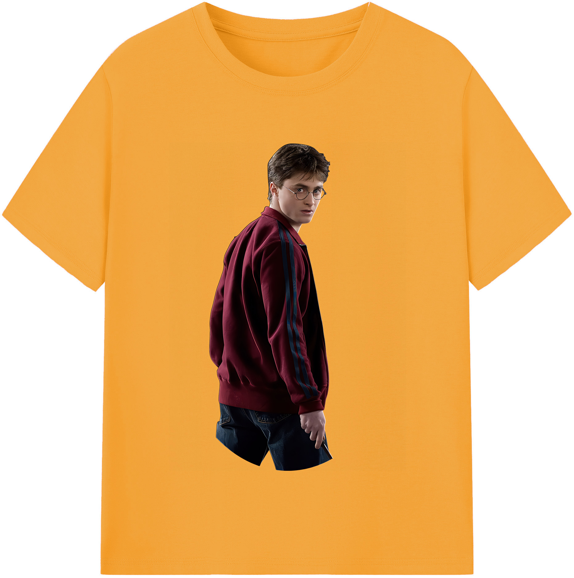 （画像用） Harry Potter ハリー・ポッターシリーズ レディースカジュアルプリントTシャツ（綿100％）