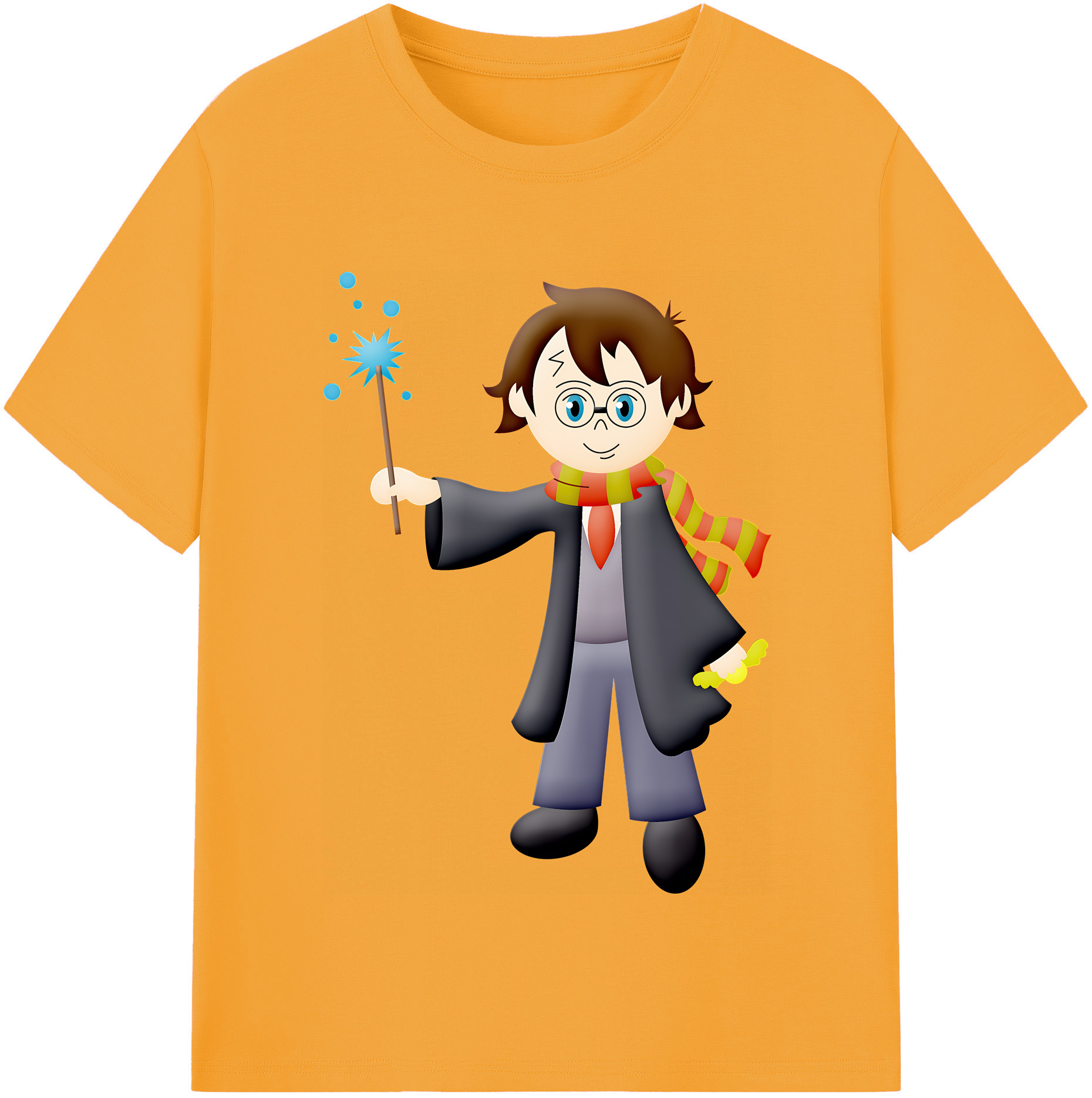 （画像用） Harry Potter ハリー・ポッターシリーズ レディースカジュアルプリントTシャツ（綿100％）
