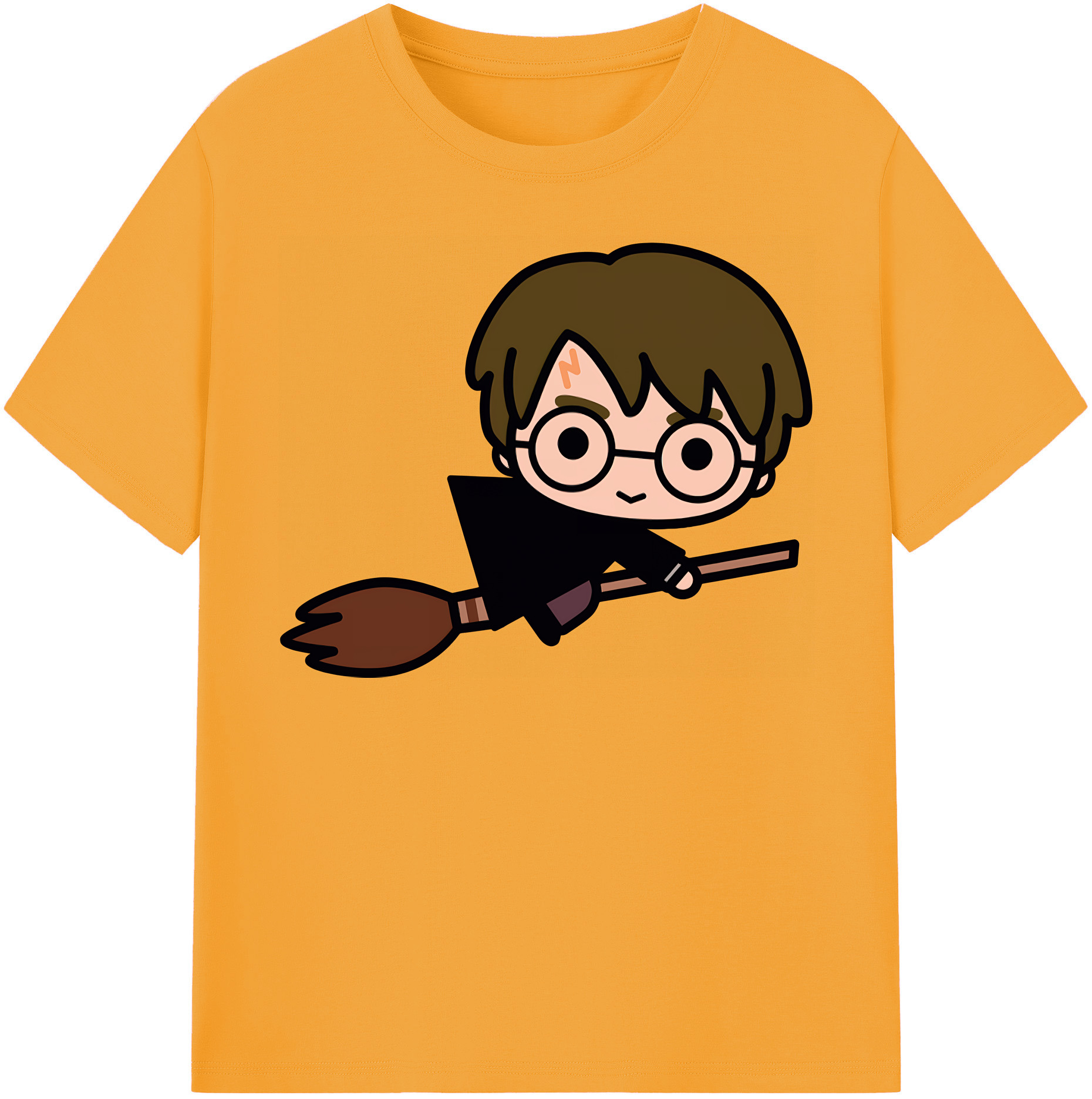 （画像用） Harry Potter ハリー・ポッターシリーズ レディースカジュアルプリントTシャツ（綿100％）
