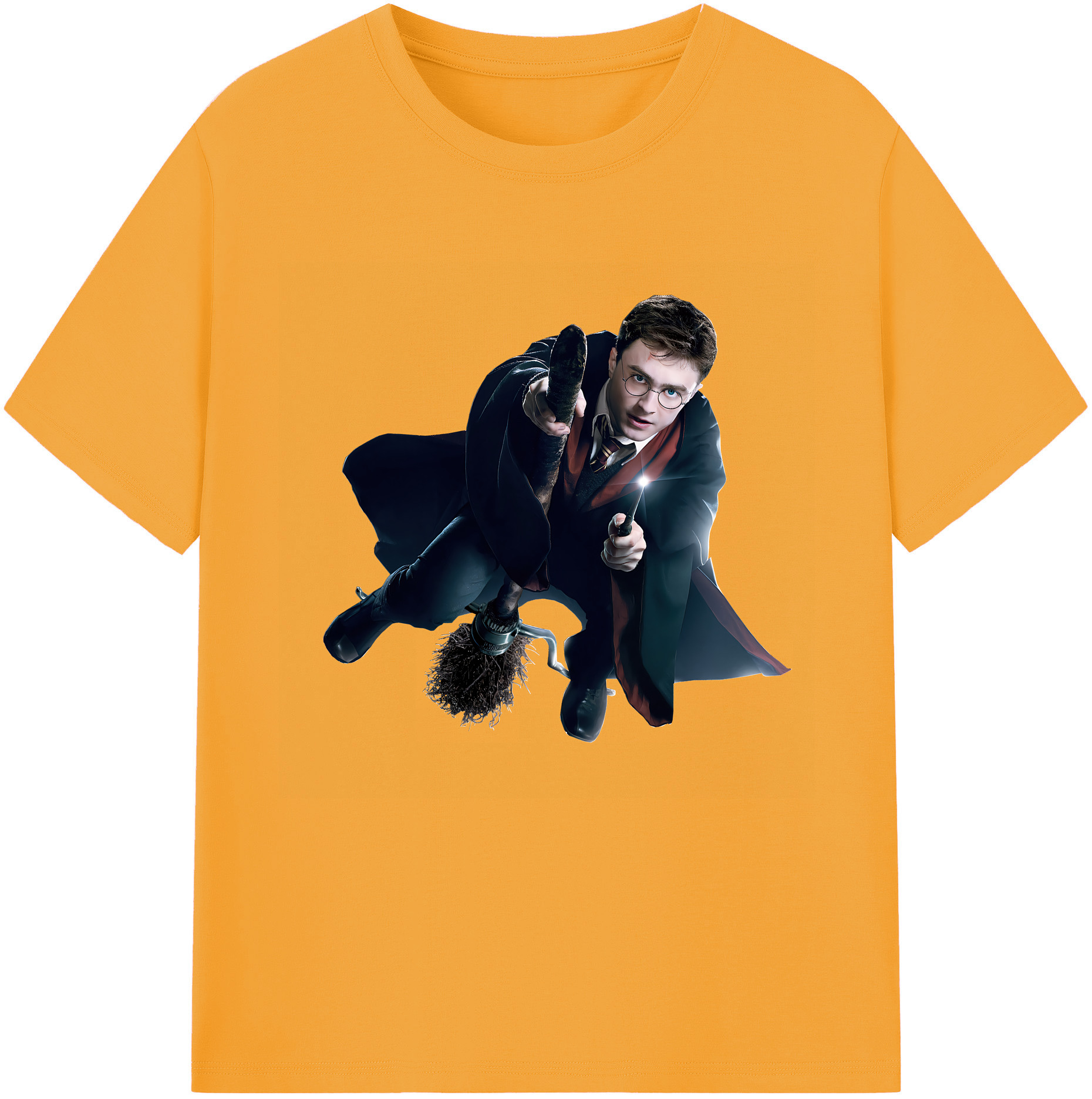 （画像用） Harry Potter ハリー・ポッターシリーズ レディースカジュアルプリントTシャツ（綿100％）