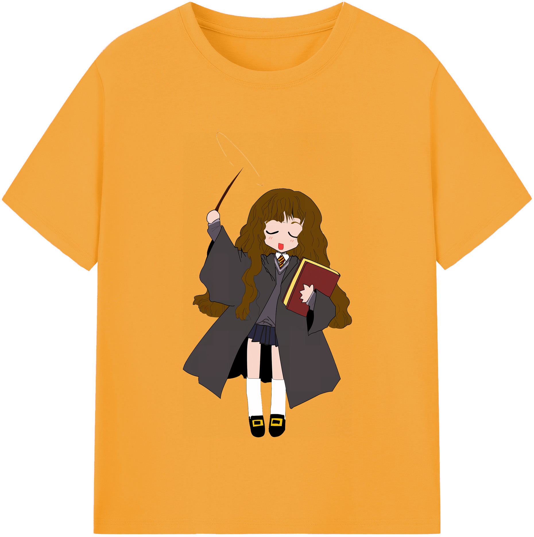 （画像用） Harry Potter ハリー・ポッターシリーズ レディースカジュアルプリントTシャツ（綿100％）