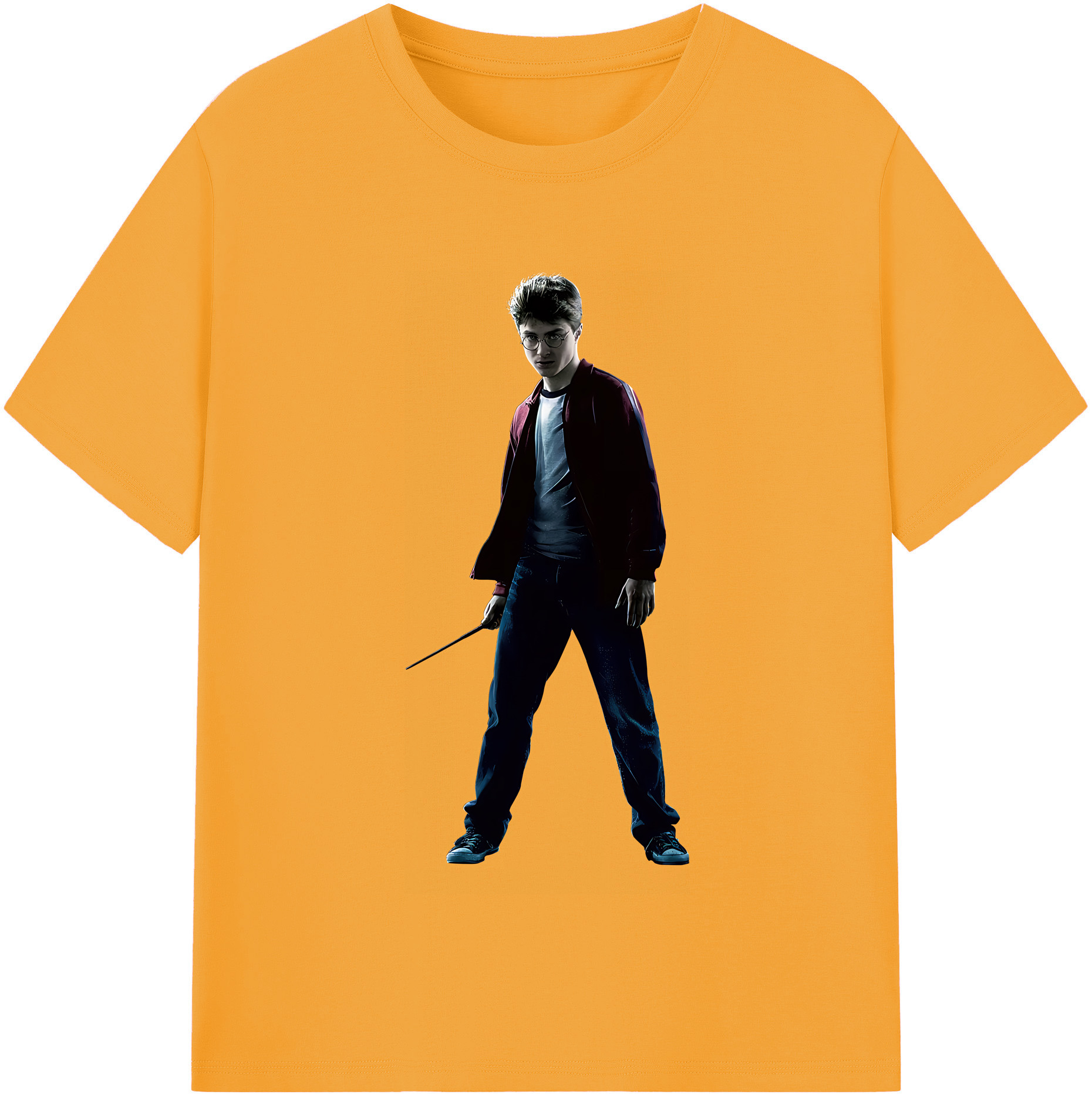（画像用） Harry Potter ハリー・ポッターシリーズ レディースカジュアルプリントTシャツ（綿100％）