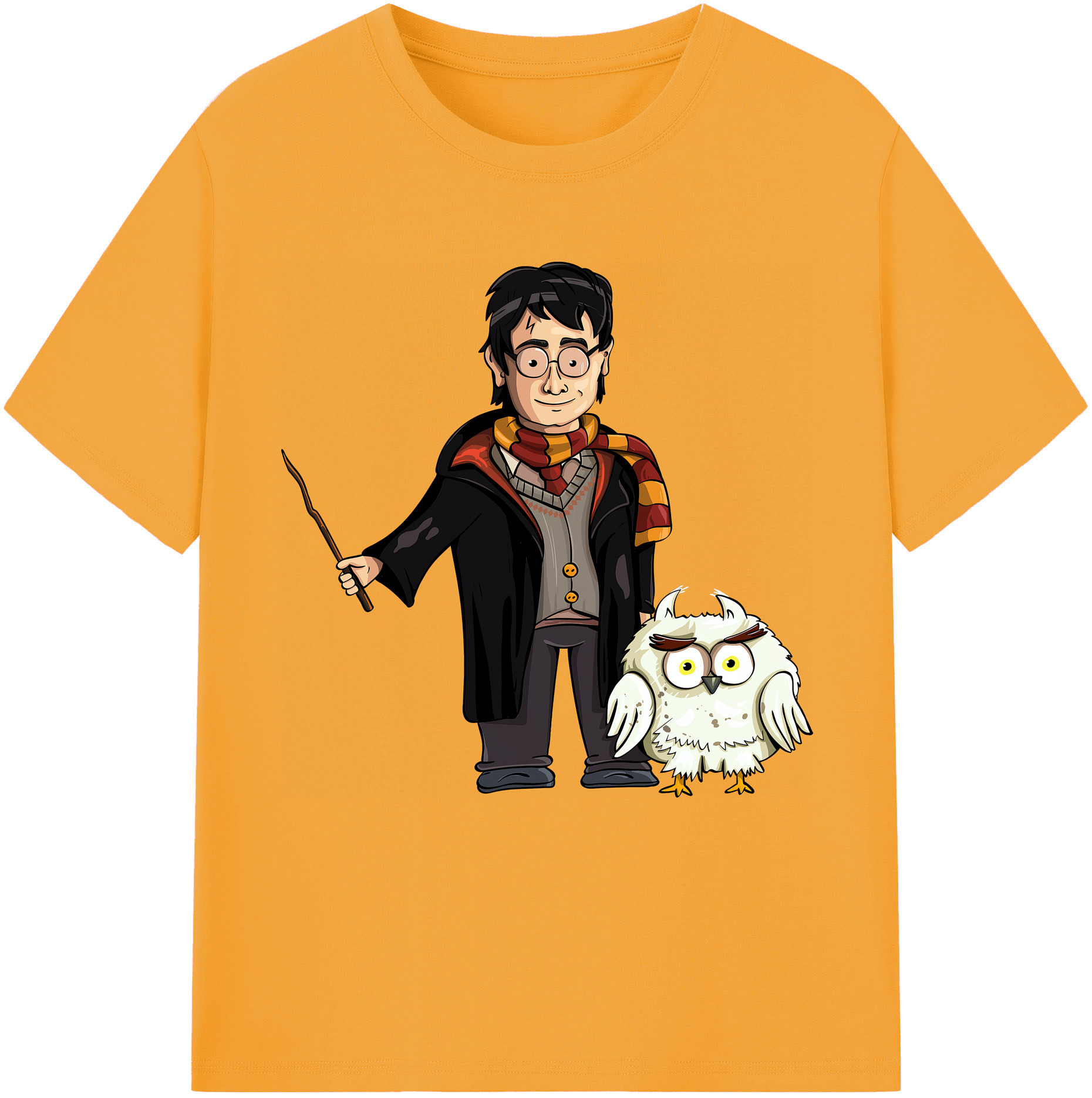 （画像用） Harry Potter ハリー・ポッターシリーズ レディースカジュアルプリントTシャツ（綿100％）
