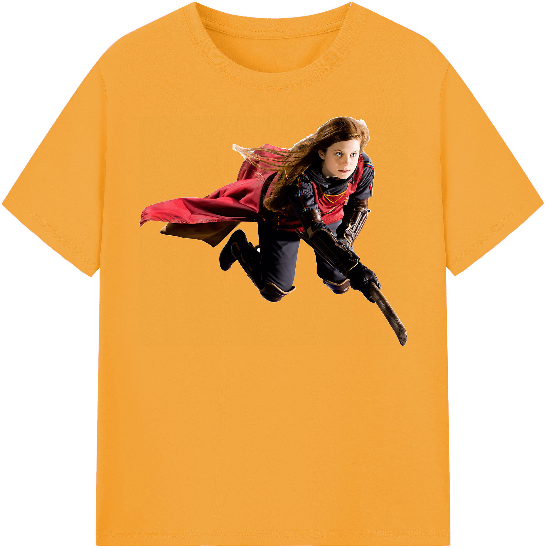 （画像用） Harry Potter ハリー・ポッターシリーズ レディースカジュアルプリントTシャツ（綿100％）