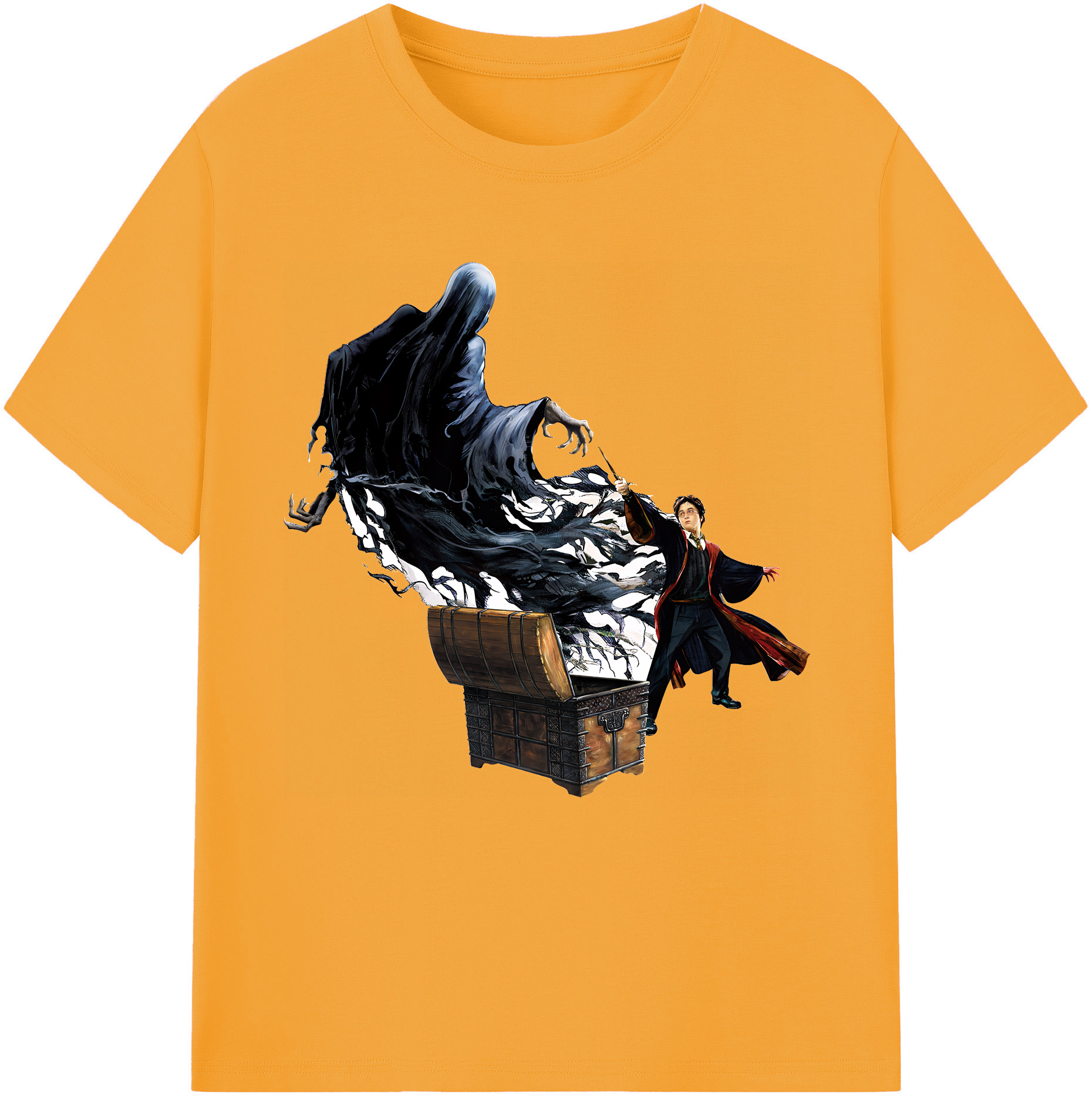 （画像用） Harry Potter ハリー・ポッターシリーズ レディースカジュアルプリントTシャツ（綿100％）