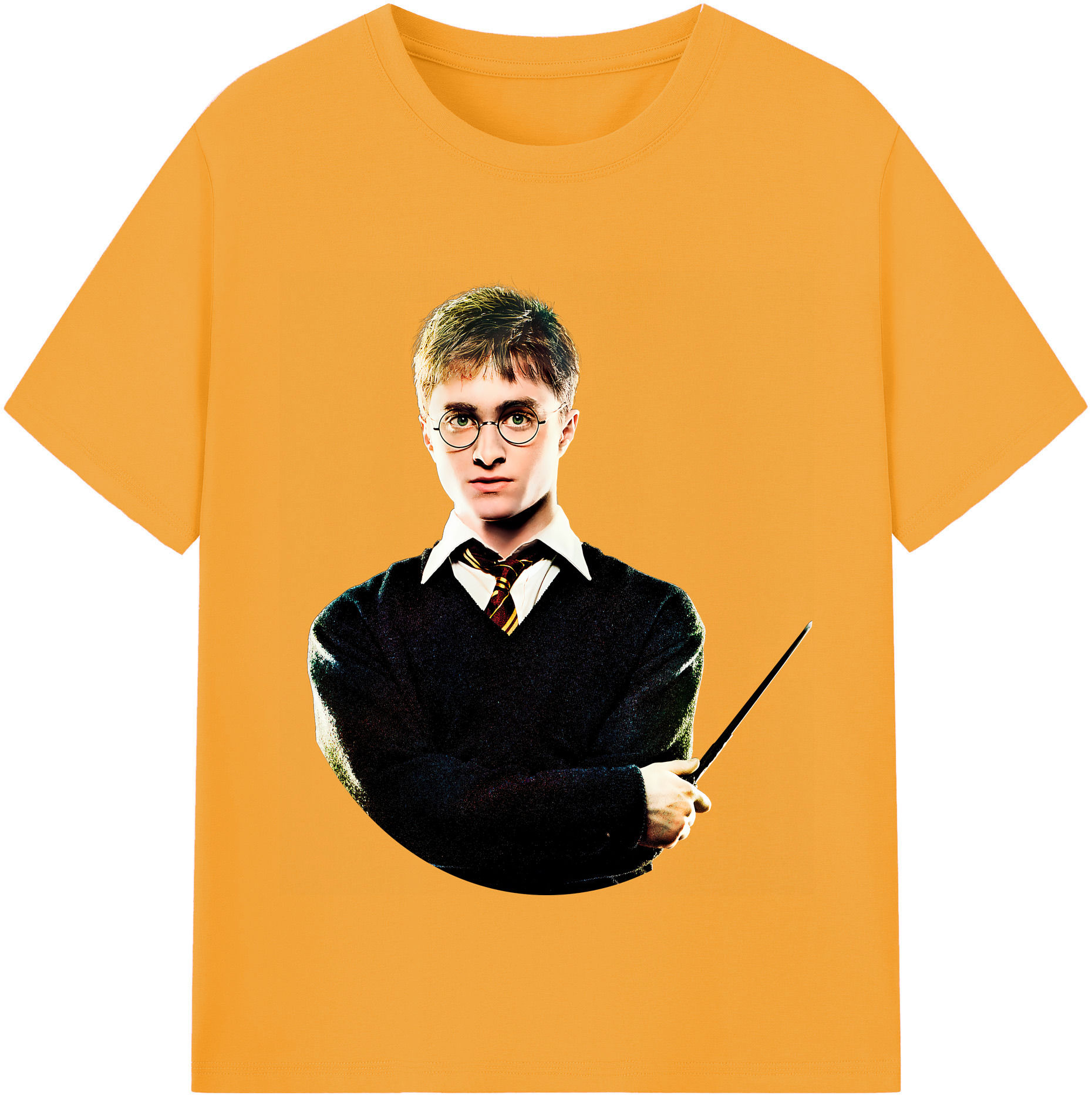 （画像用） Harry Potter ハリー・ポッターシリーズ レディースカジュアルプリントTシャツ（綿100％）