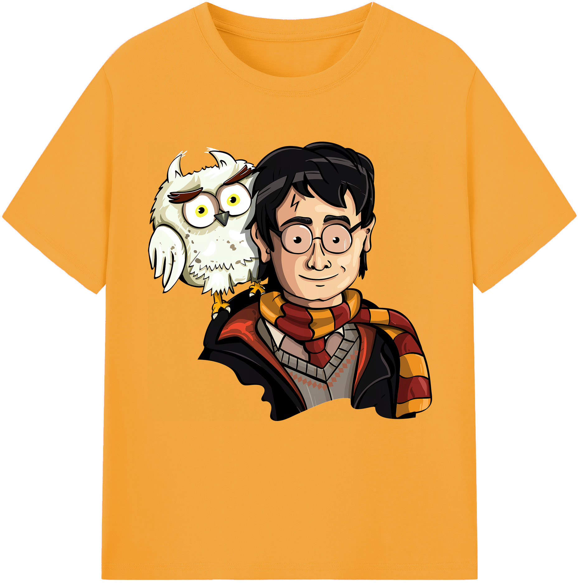 （画像用） Harry Potter ハリー・ポッターシリーズ レディースカジュアルプリントTシャツ（綿100％）