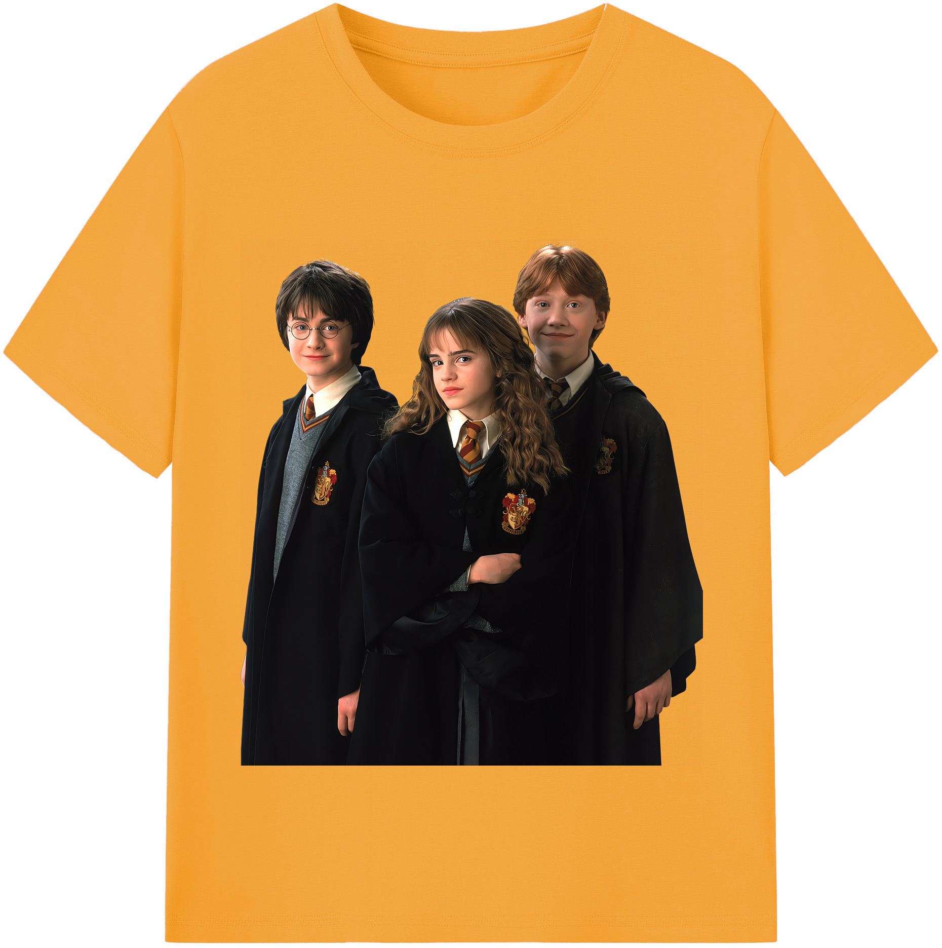 （画像用） Harry Potter ハリー・ポッターシリーズ レディースカジュアルプリントTシャツ（綿100％）
