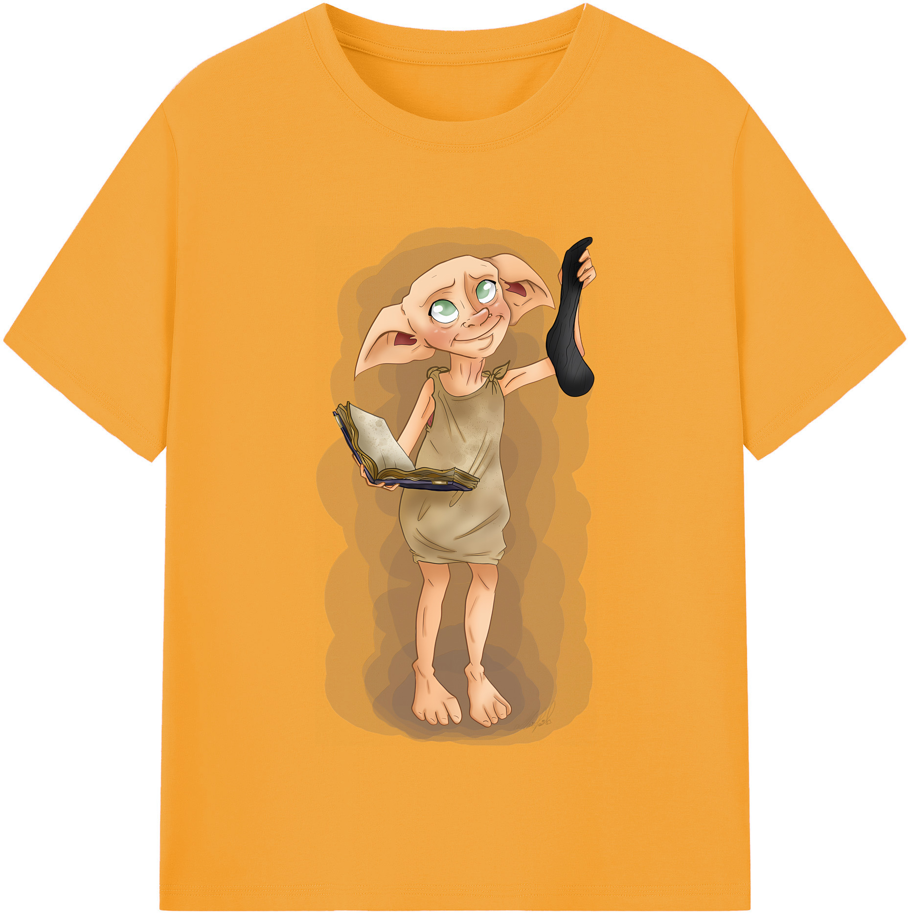 （画像用） Harry Potter ハリー・ポッターシリーズ レディースカジュアルプリントTシャツ（綿100％）