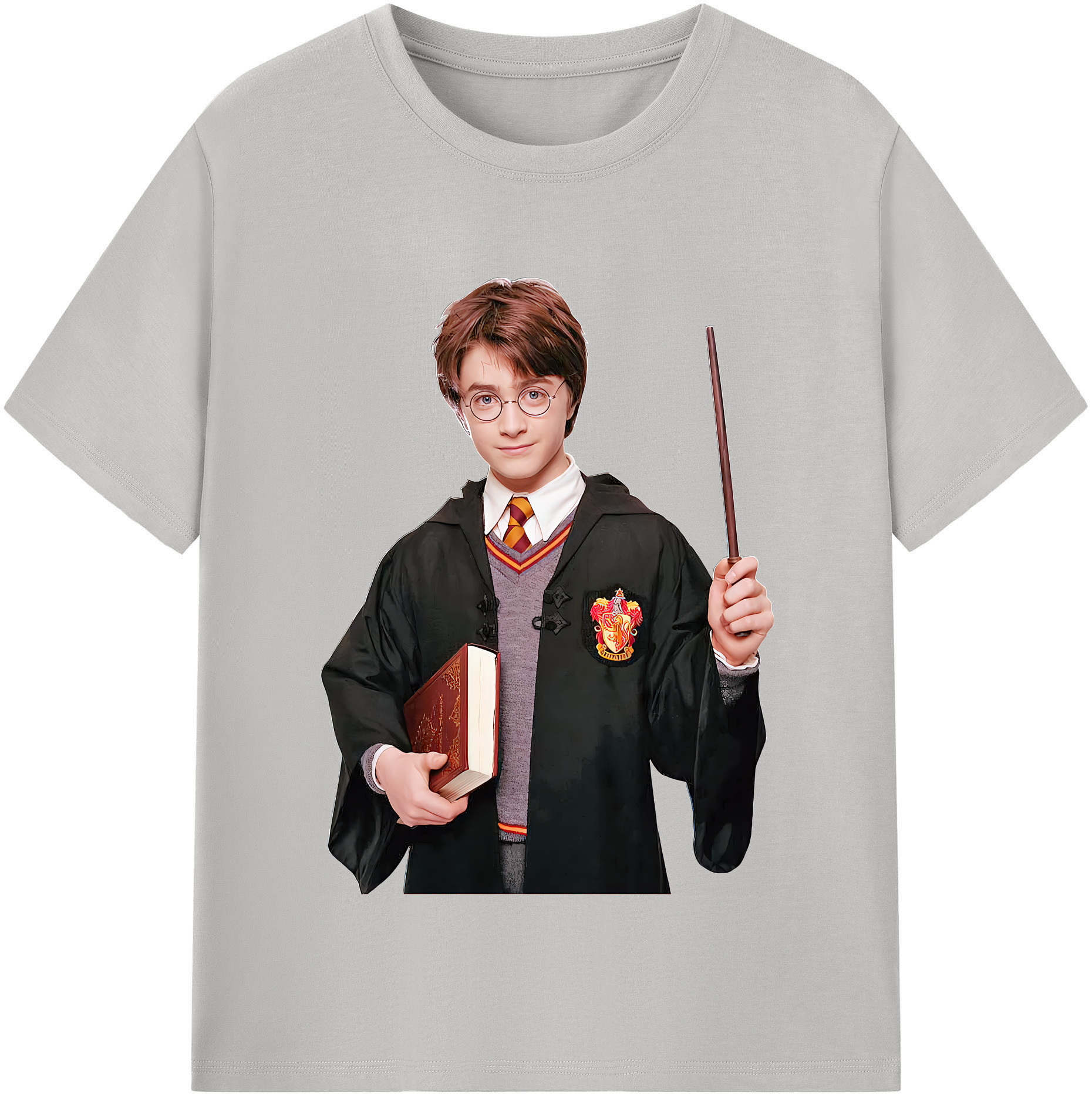 （画像用） Harry Potter ハリー・ポッターシリーズ レディースカジュアルプリントTシャツ（綿100％）