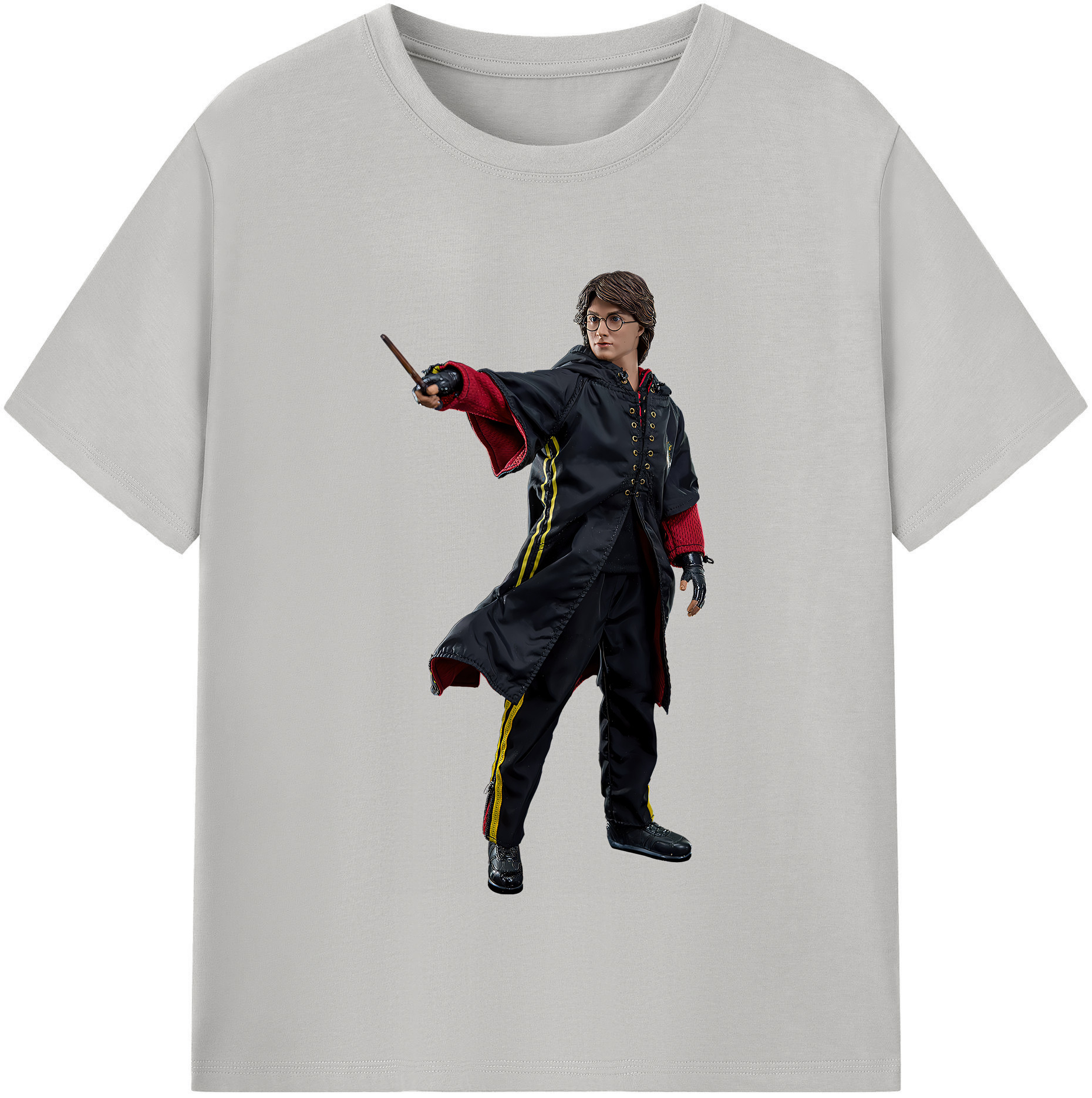 （画像用） Harry Potter ハリー・ポッターシリーズ レディースカジュアルプリントTシャツ（綿100％）