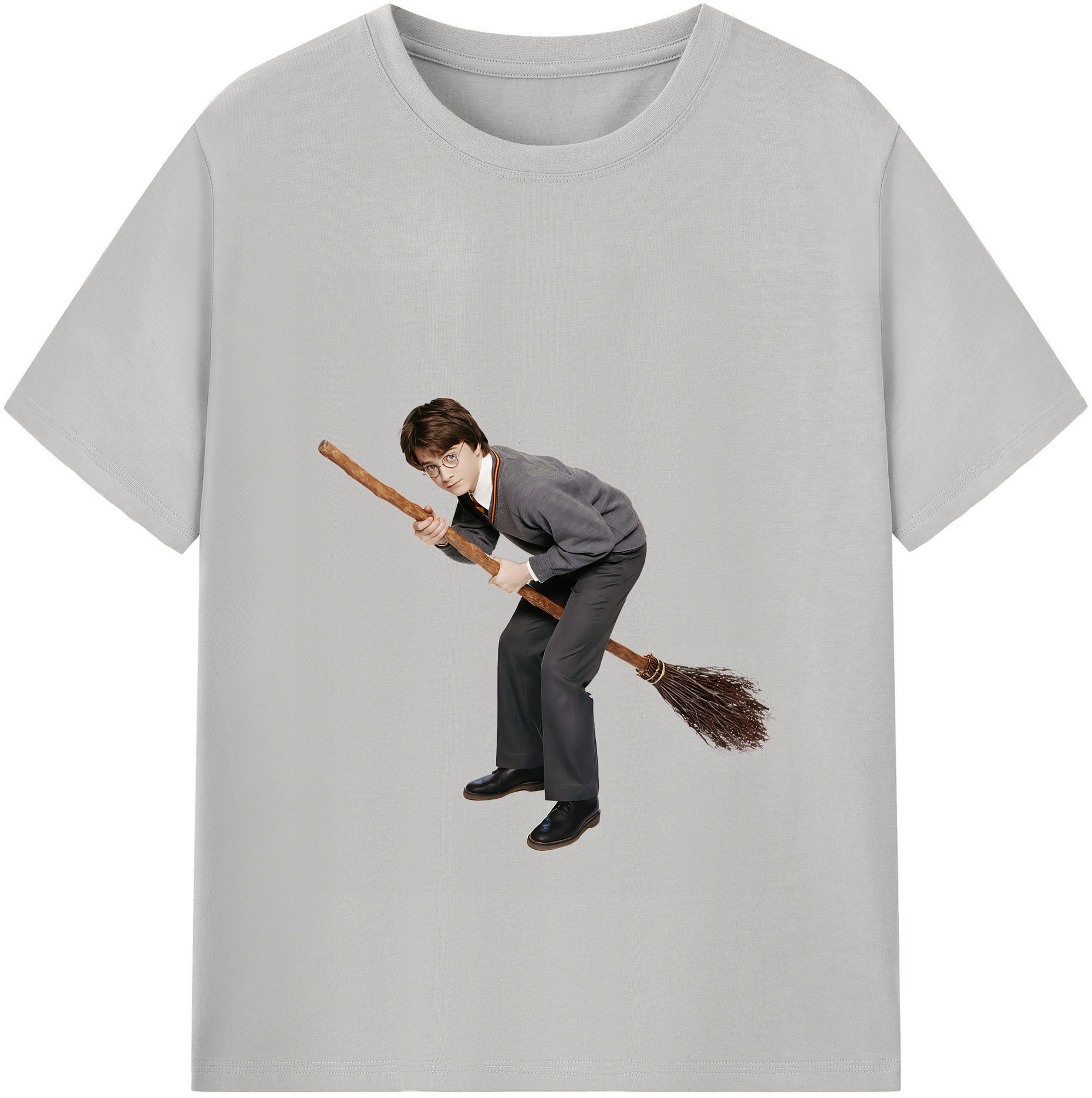 （画像用） Harry Potter ハリー・ポッターシリーズ レディースカジュアルプリントTシャツ（綿100％）