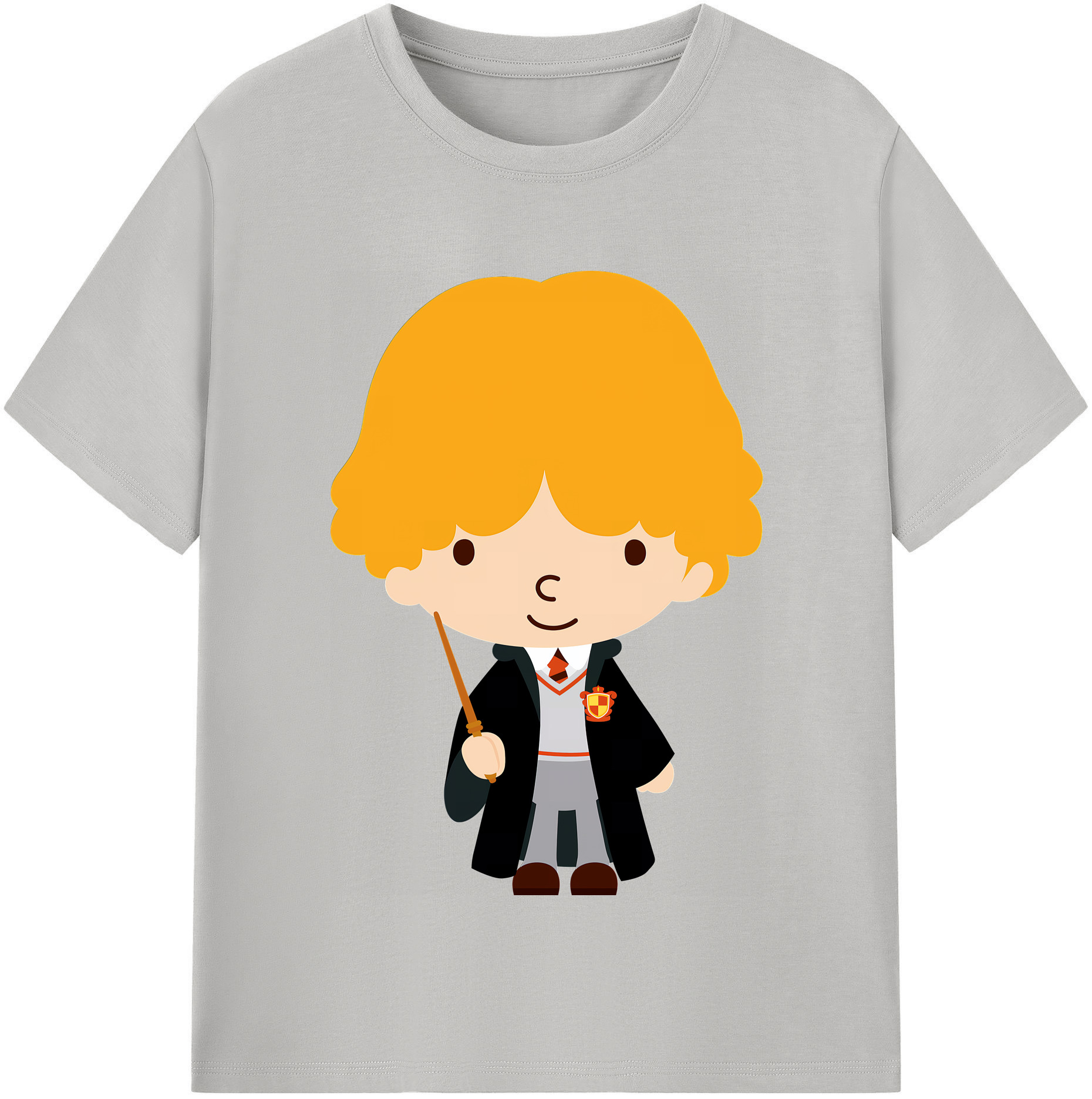 （画像用） Harry Potter ハリー・ポッターシリーズ レディースカジュアルプリントTシャツ（綿100％）