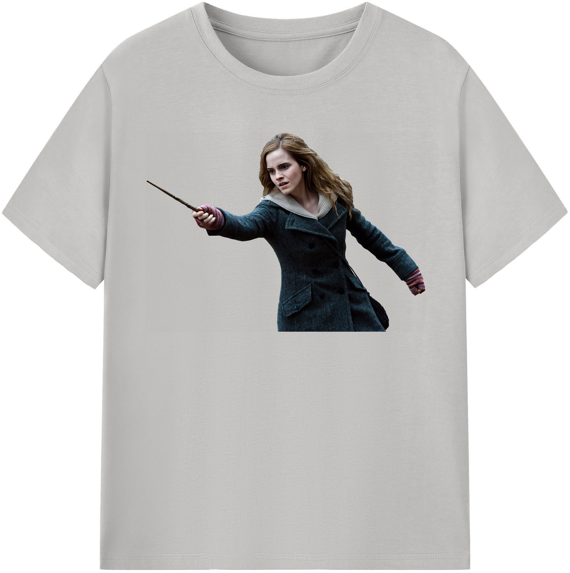 （画像用） Harry Potter ハリー・ポッターシリーズ レディースカジュアルプリントTシャツ（綿100％）