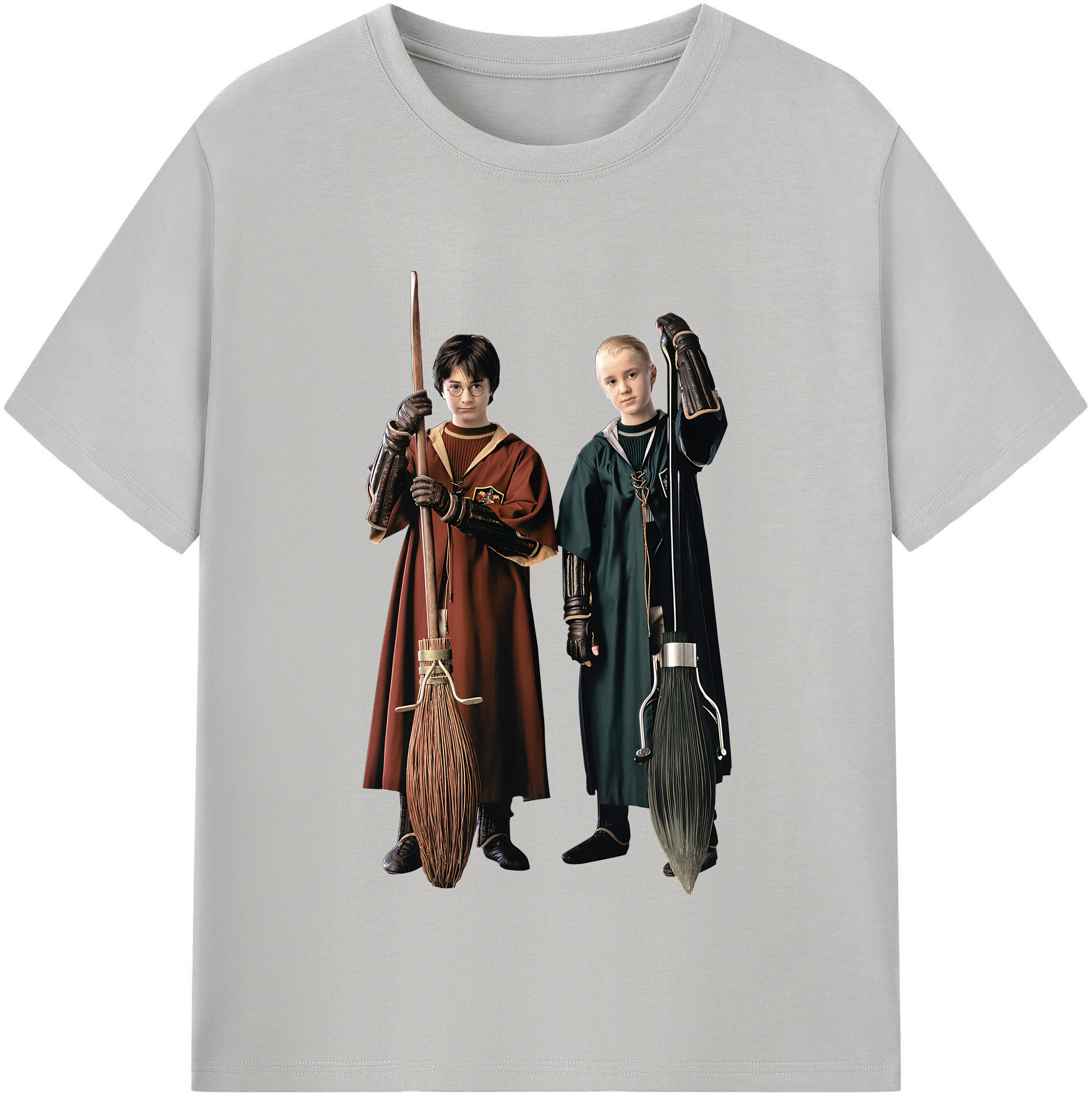 （画像用） Harry Potter ハリー・ポッターシリーズ レディースカジュアルプリントTシャツ（綿100％）