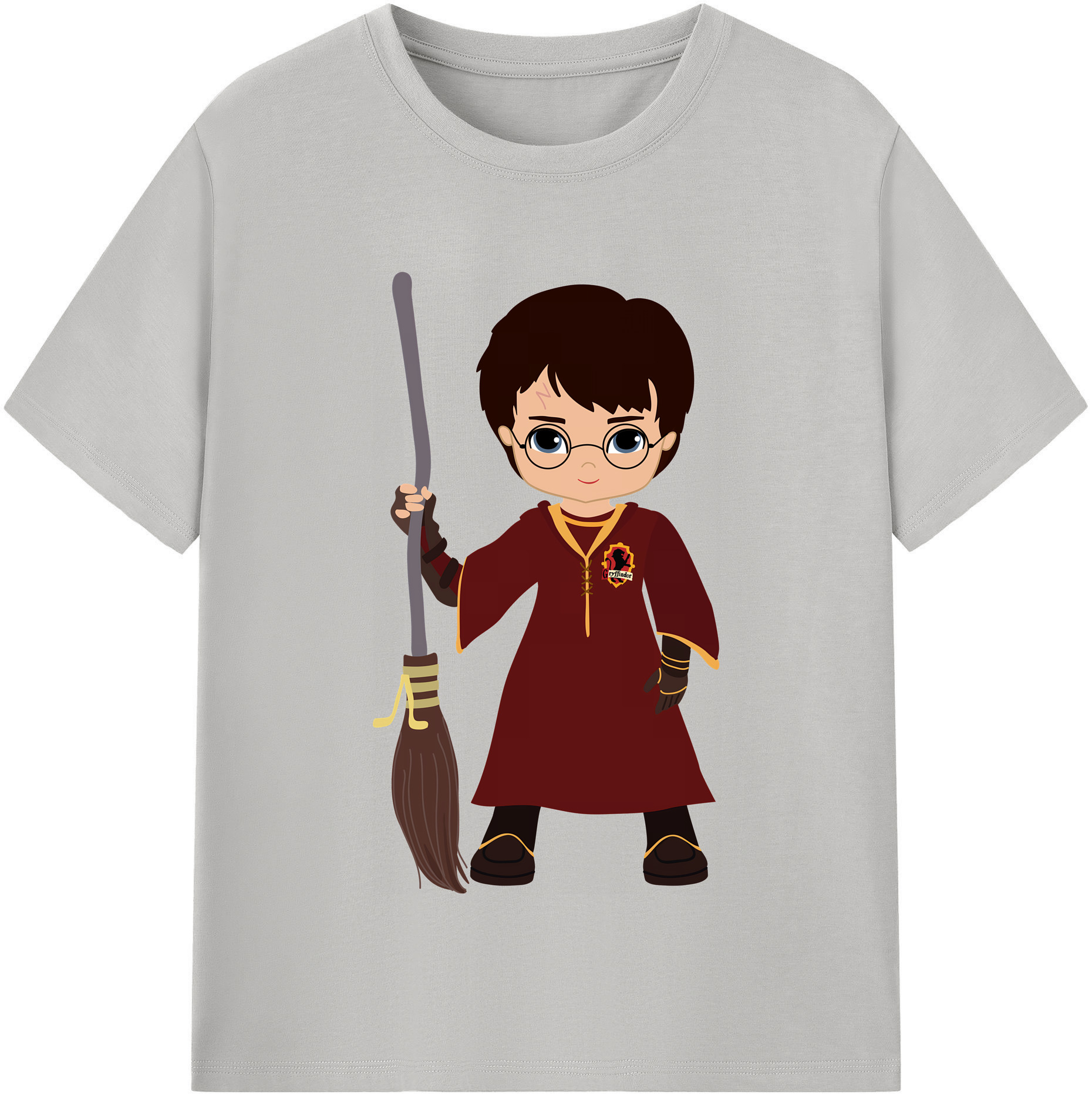 （画像用） Harry Potter ハリー・ポッターシリーズ レディースカジュアルプリントTシャツ（綿100％）