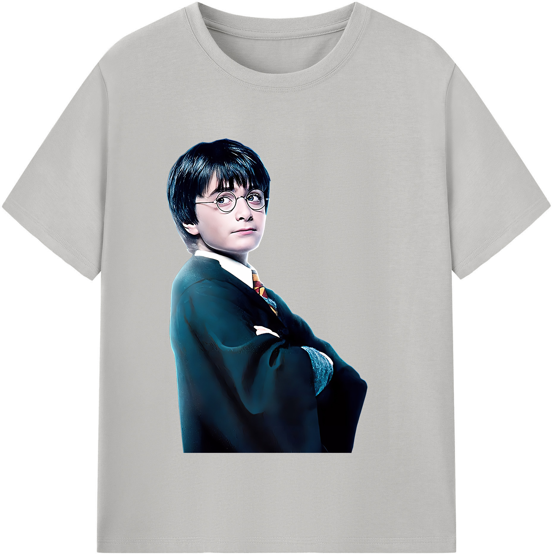 （画像用） Harry Potter ハリー・ポッターシリーズ レディースカジュアルプリントTシャツ（綿100％）