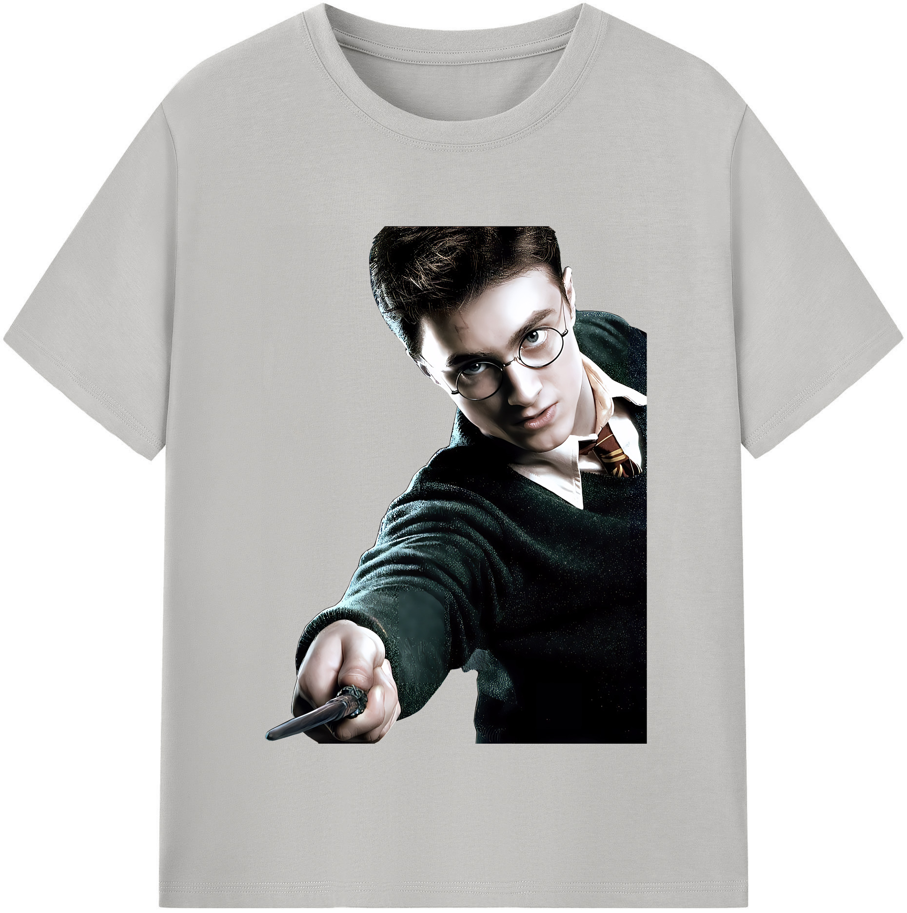 （画像用） Harry Potter ハリー・ポッターシリーズ レディースカジュアルプリントTシャツ（綿100％）