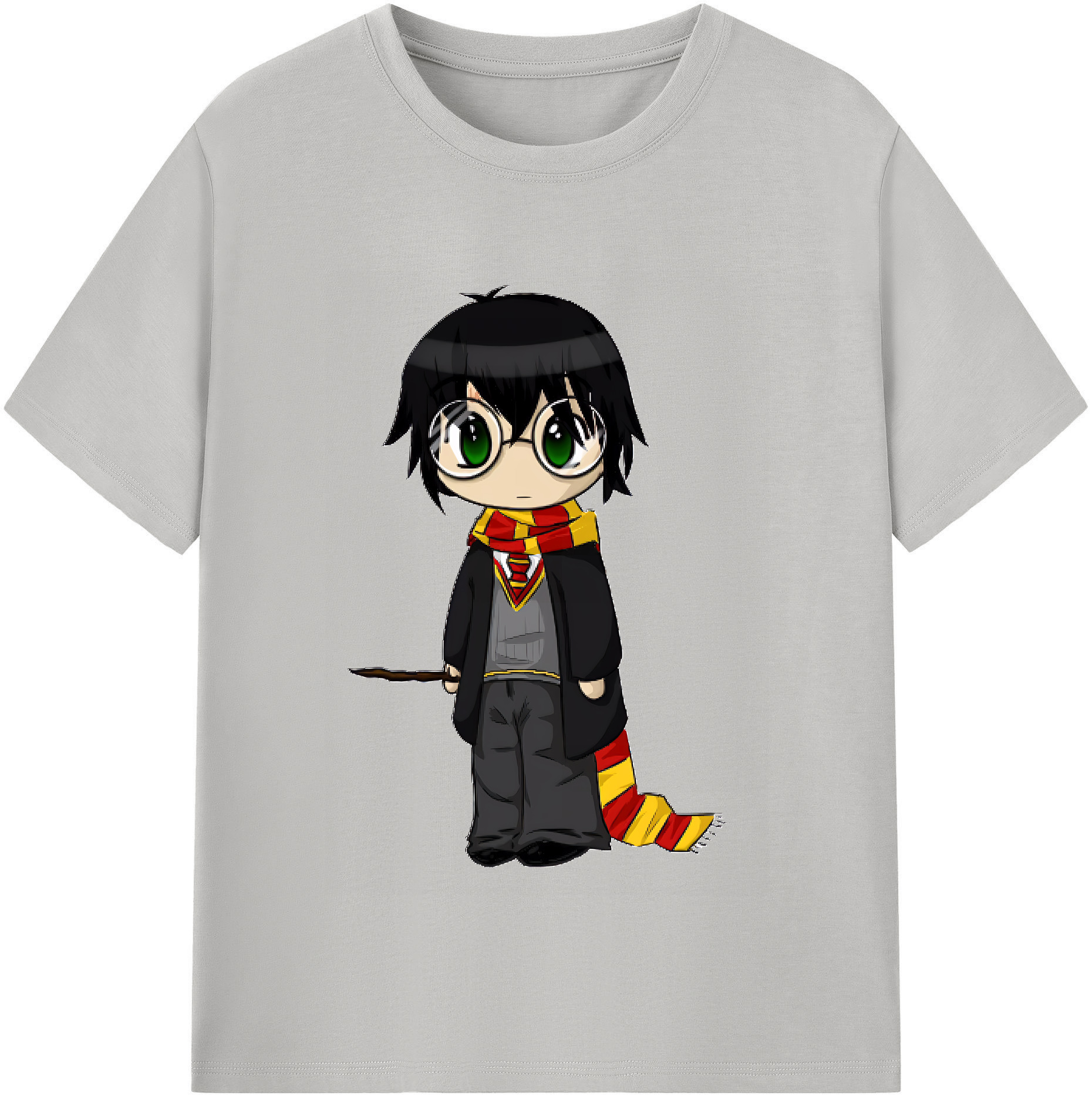 （画像用） Harry Potter ハリー・ポッターシリーズ レディースカジュアルプリントTシャツ（綿100％）