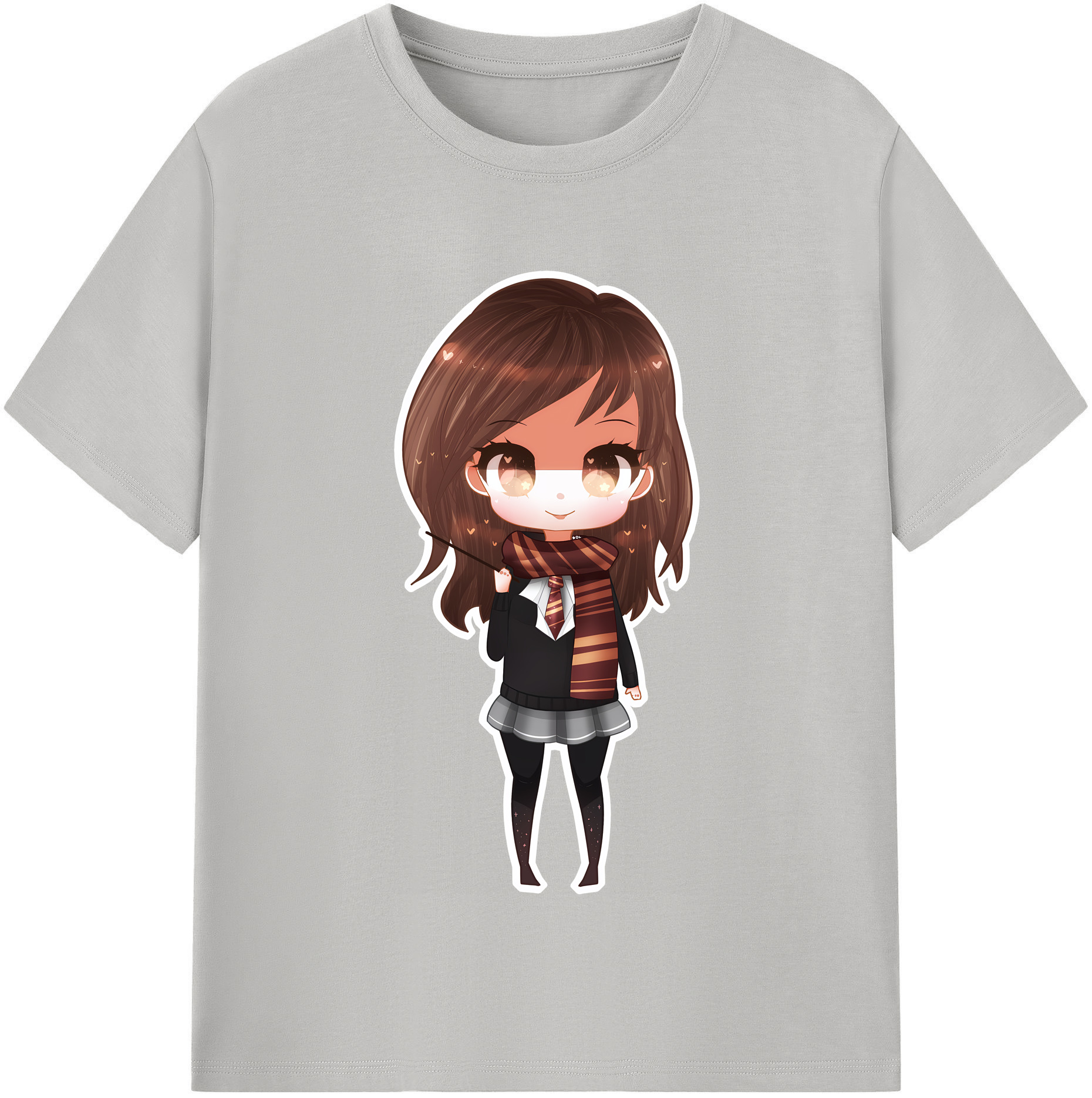 （画像用） Harry Potter ハリー・ポッターシリーズ レディースカジュアルプリントTシャツ（綿100％）