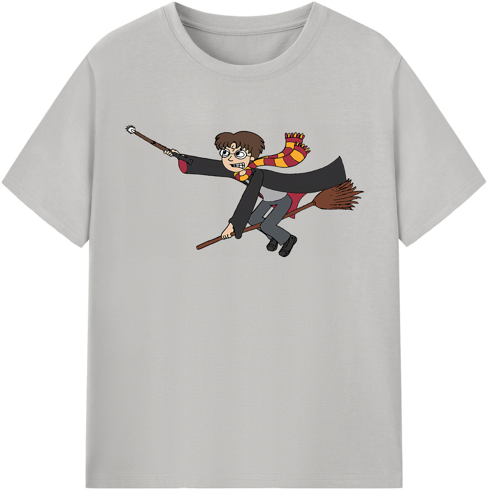 （画像用） Harry Potter ハリー・ポッターシリーズ レディースカジュアルプリントTシャツ（綿100％）