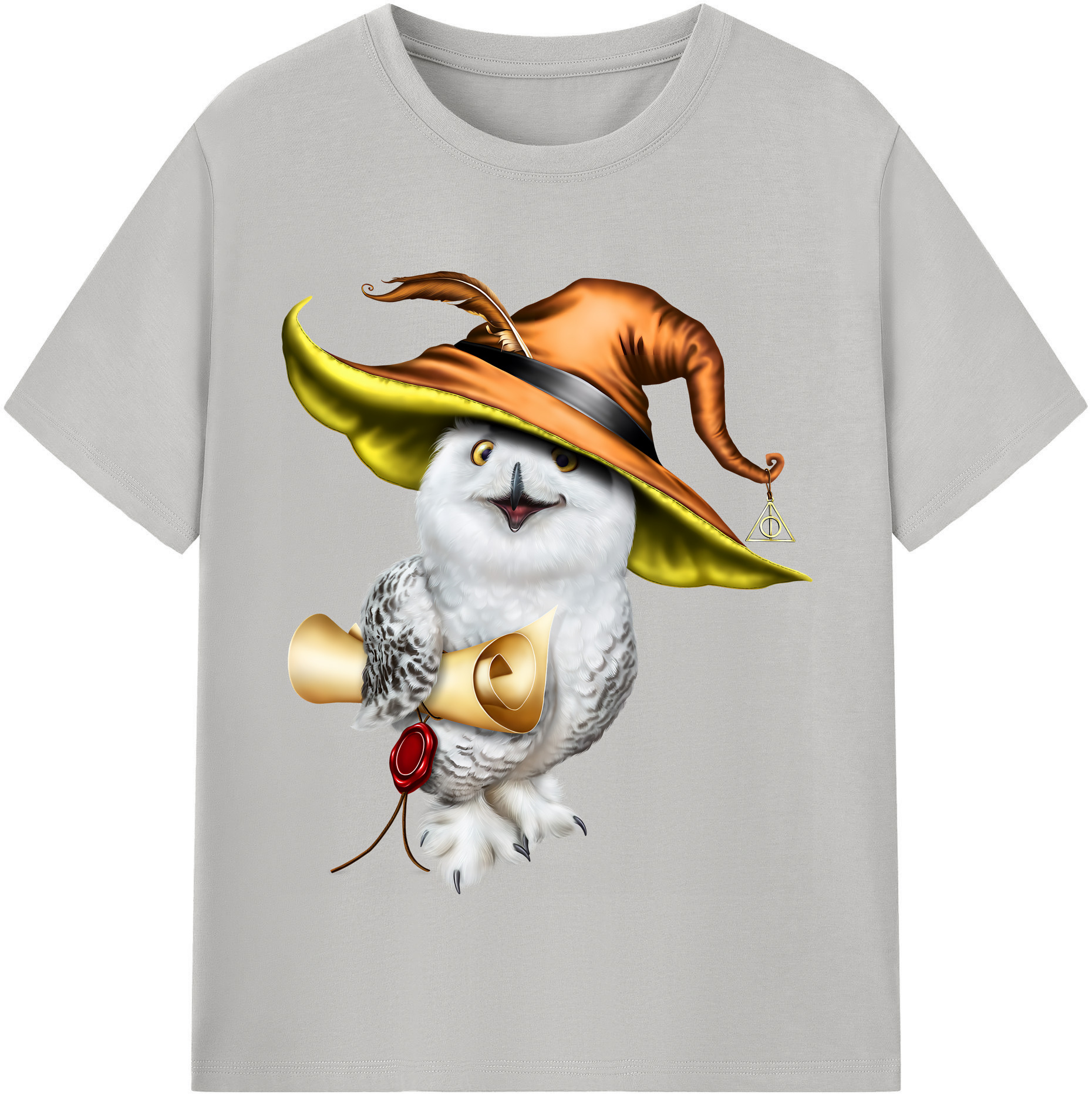 （画像用） Harry Potter ハリー・ポッターシリーズ レディースカジュアルプリントTシャツ（綿100％）