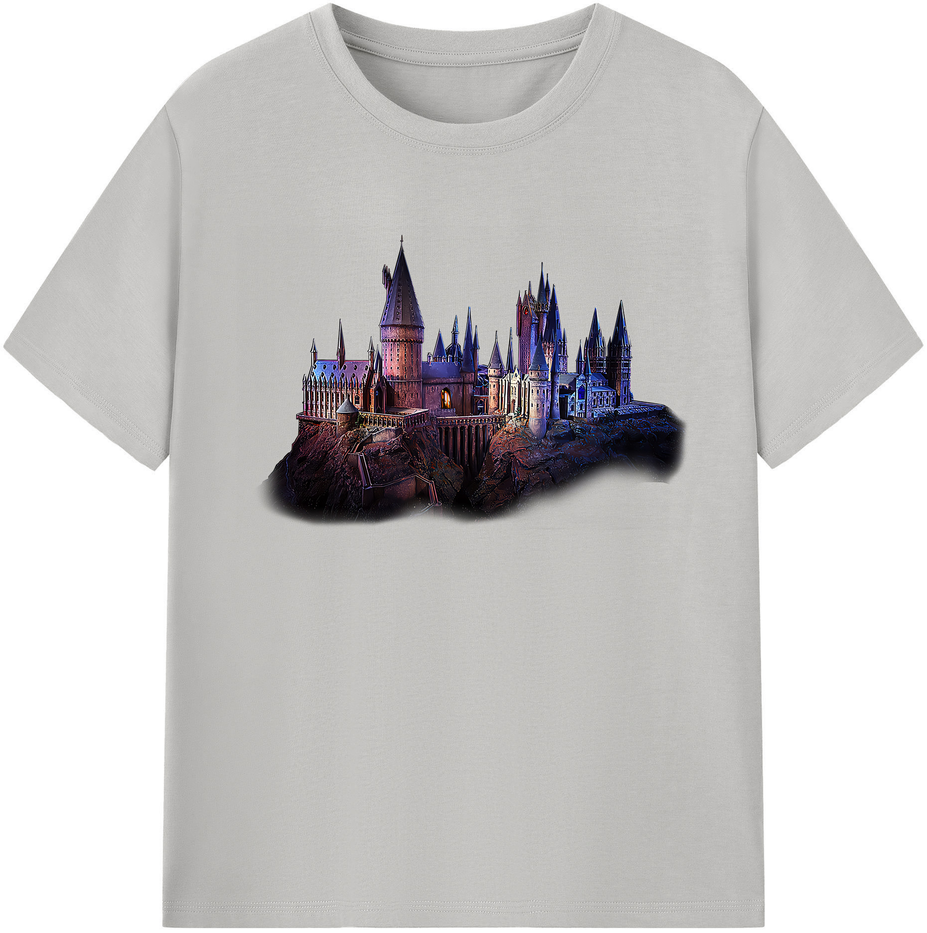 （画像用） Harry Potter ハリー・ポッターシリーズ レディースカジュアルプリントTシャツ（綿100％）