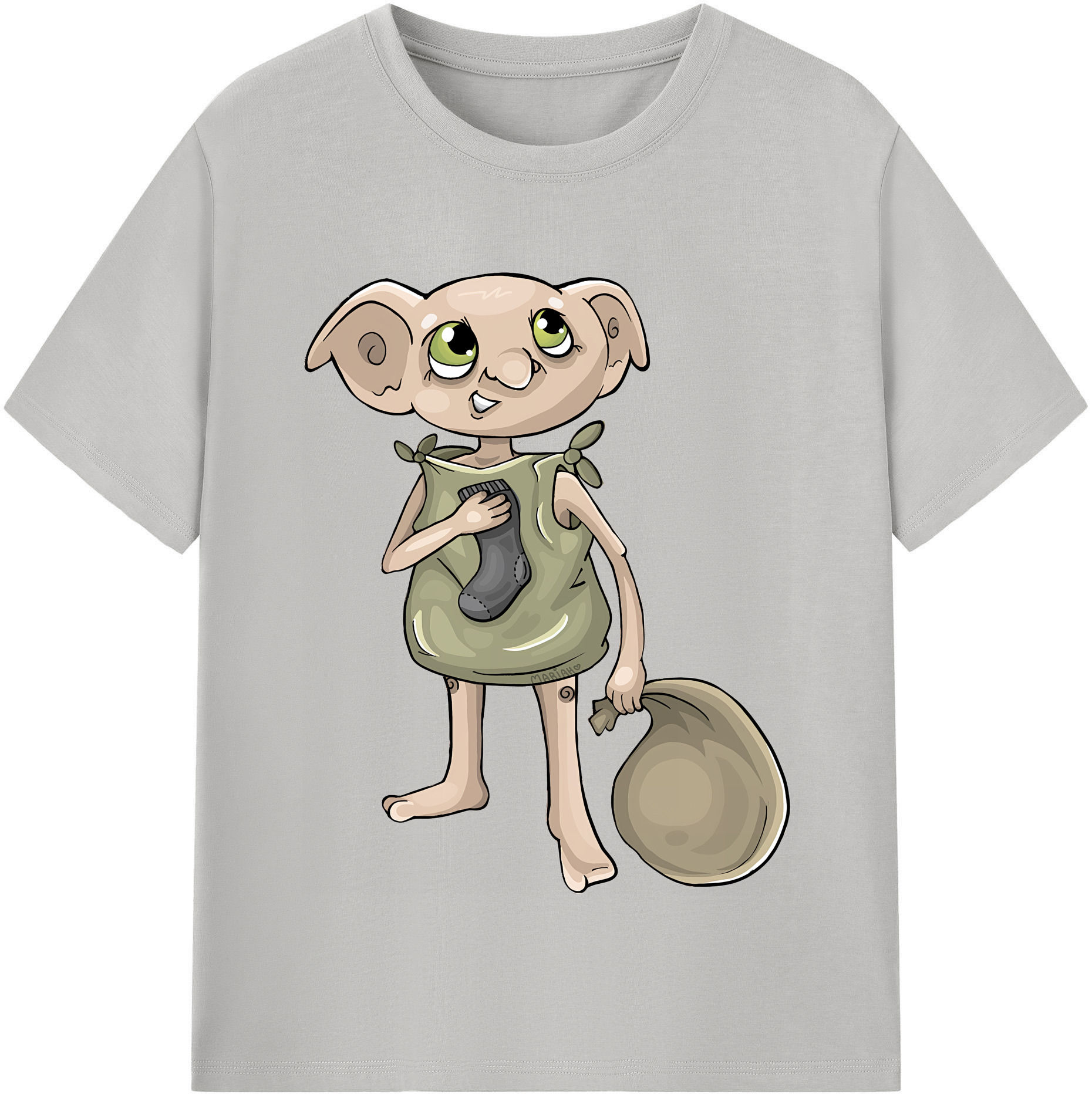 （画像用） Harry Potter ハリー・ポッターシリーズ レディースカジュアルプリントTシャツ（綿100％）