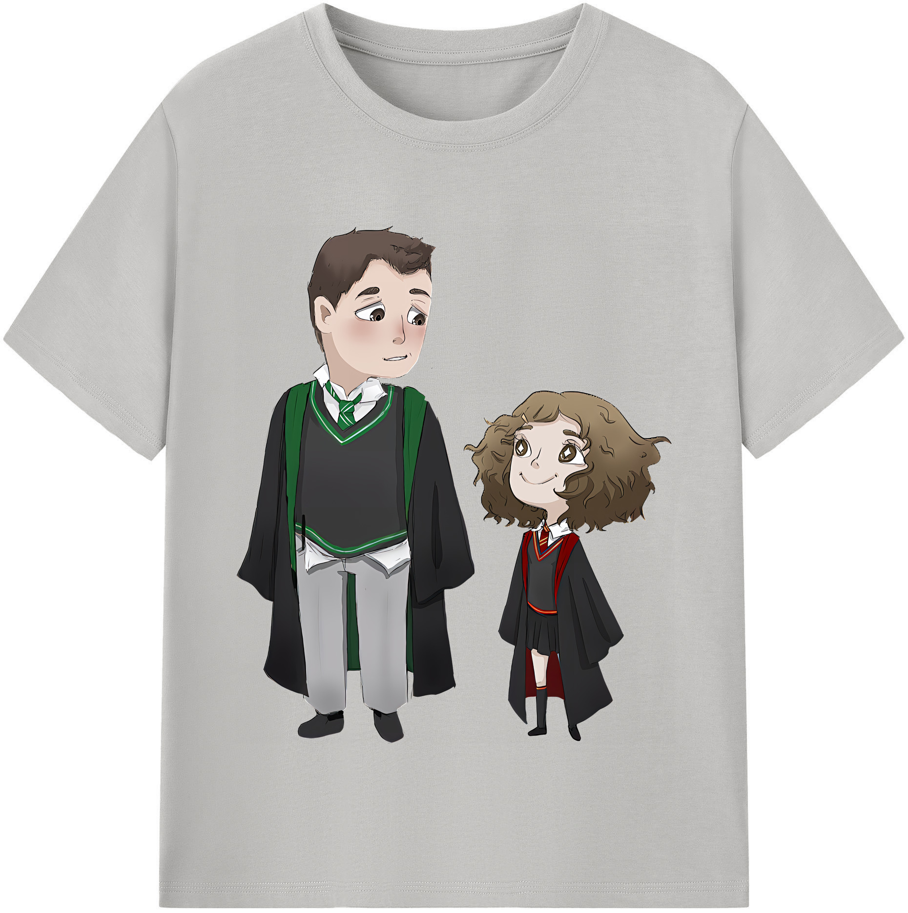 （画像用） Harry Potter ハリー・ポッターシリーズ レディースカジュアルプリントTシャツ（綿100％）