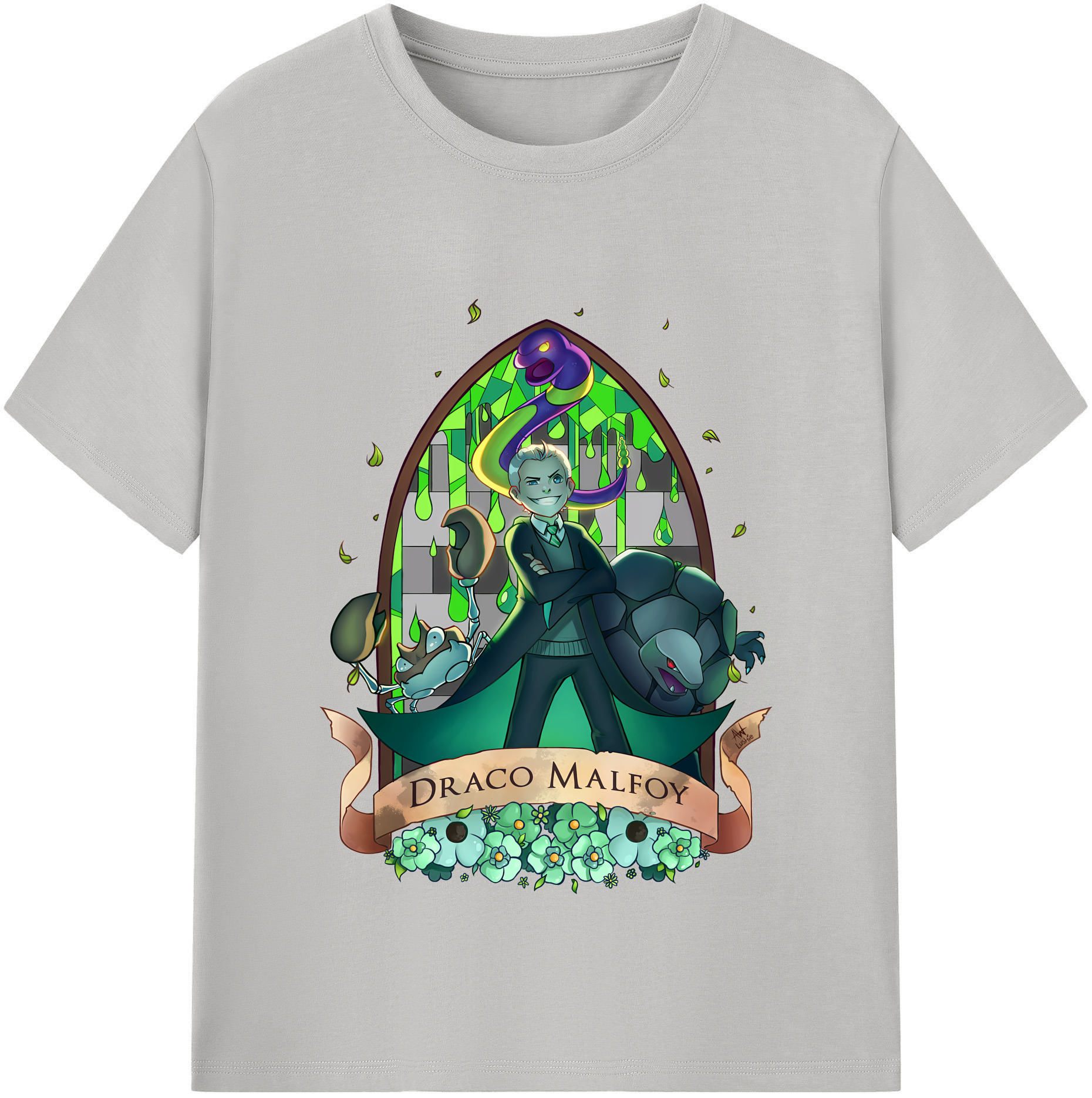 （画像用） Harry Potter ハリー・ポッターシリーズ レディースカジュアルプリントTシャツ（綿100％）
