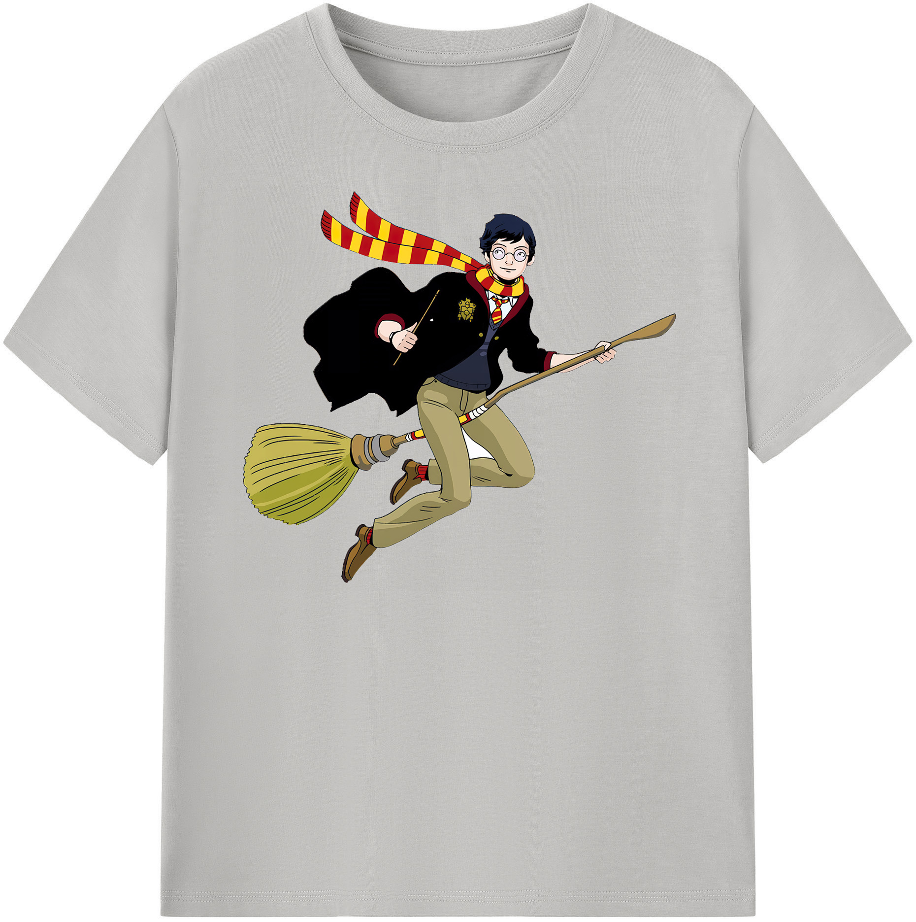 （画像用） Harry Potter ハリー・ポッターシリーズ レディースカジュアルプリントTシャツ（綿100％）