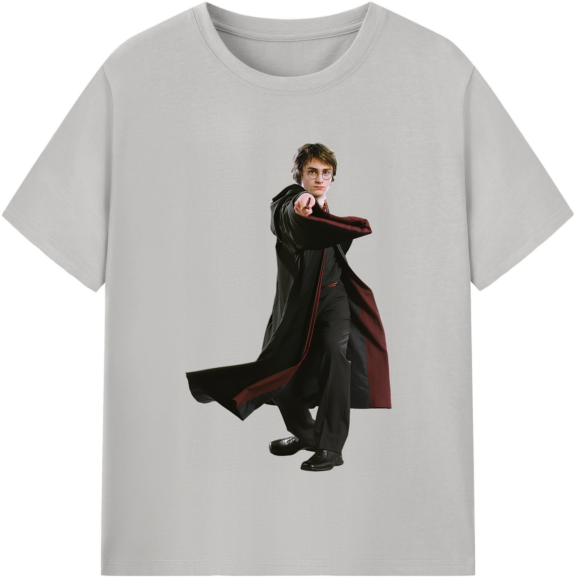 （画像用） Harry Potter ハリー・ポッターシリーズ レディースカジュアルプリントTシャツ（綿100％）
