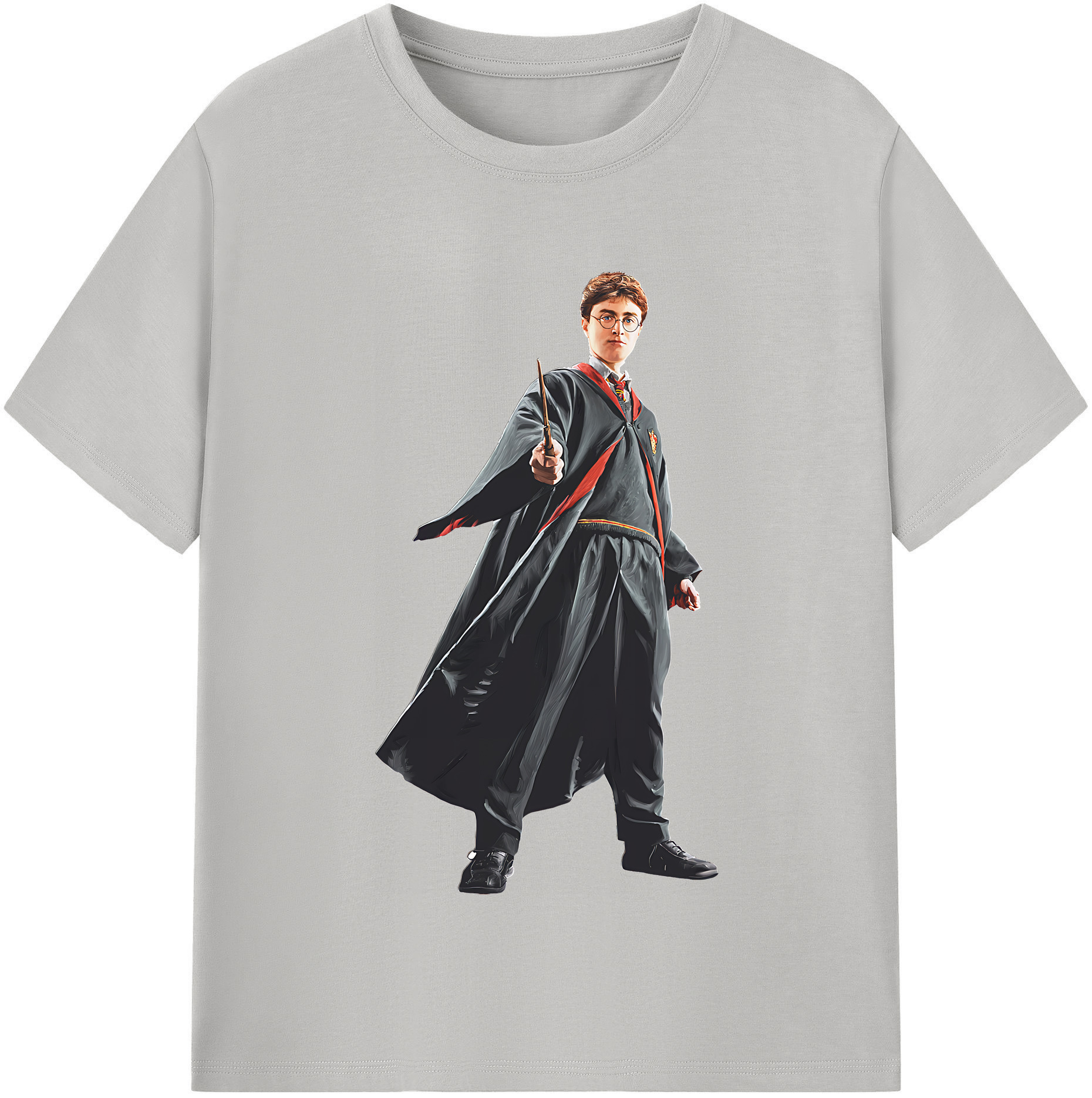 （画像用） Harry Potter ハリー・ポッターシリーズ レディースカジュアルプリントTシャツ（綿100％）