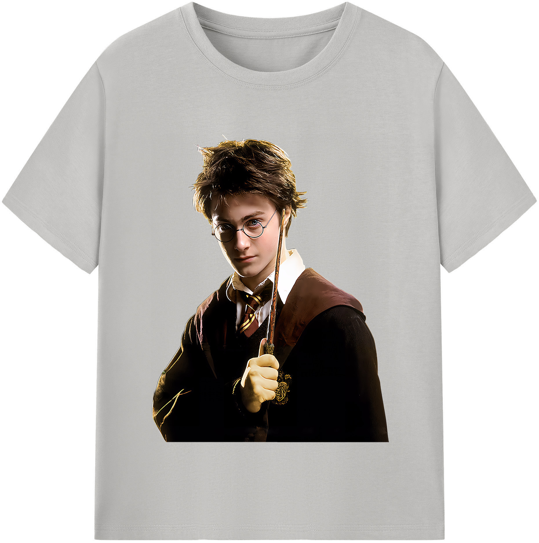 （画像用） Harry Potter ハリー・ポッターシリーズ レディースカジュアルプリントTシャツ（綿100％）
