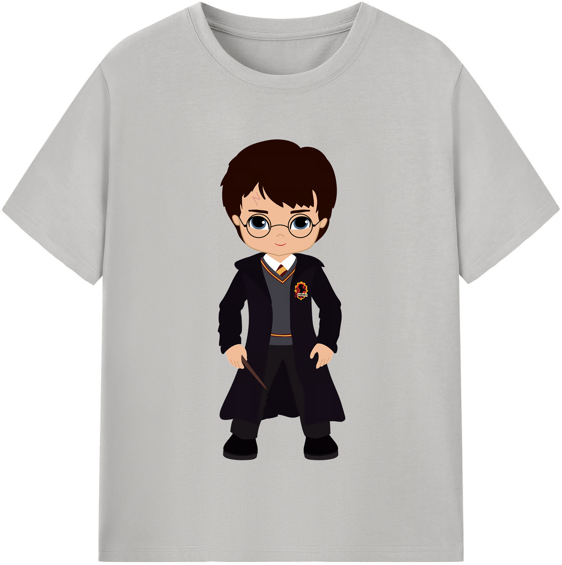（画像用） Harry Potter ハリー・ポッターシリーズ レディースカジュアルプリントTシャツ（綿100％）