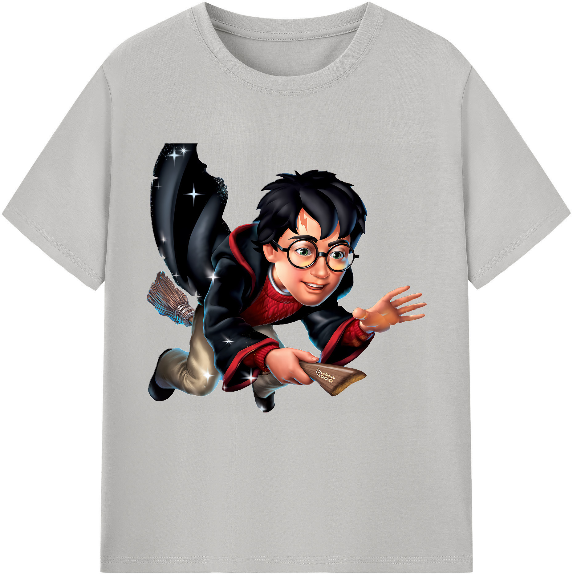 （画像用） Harry Potter ハリー・ポッターシリーズ レディースカジュアルプリントTシャツ（綿100％）