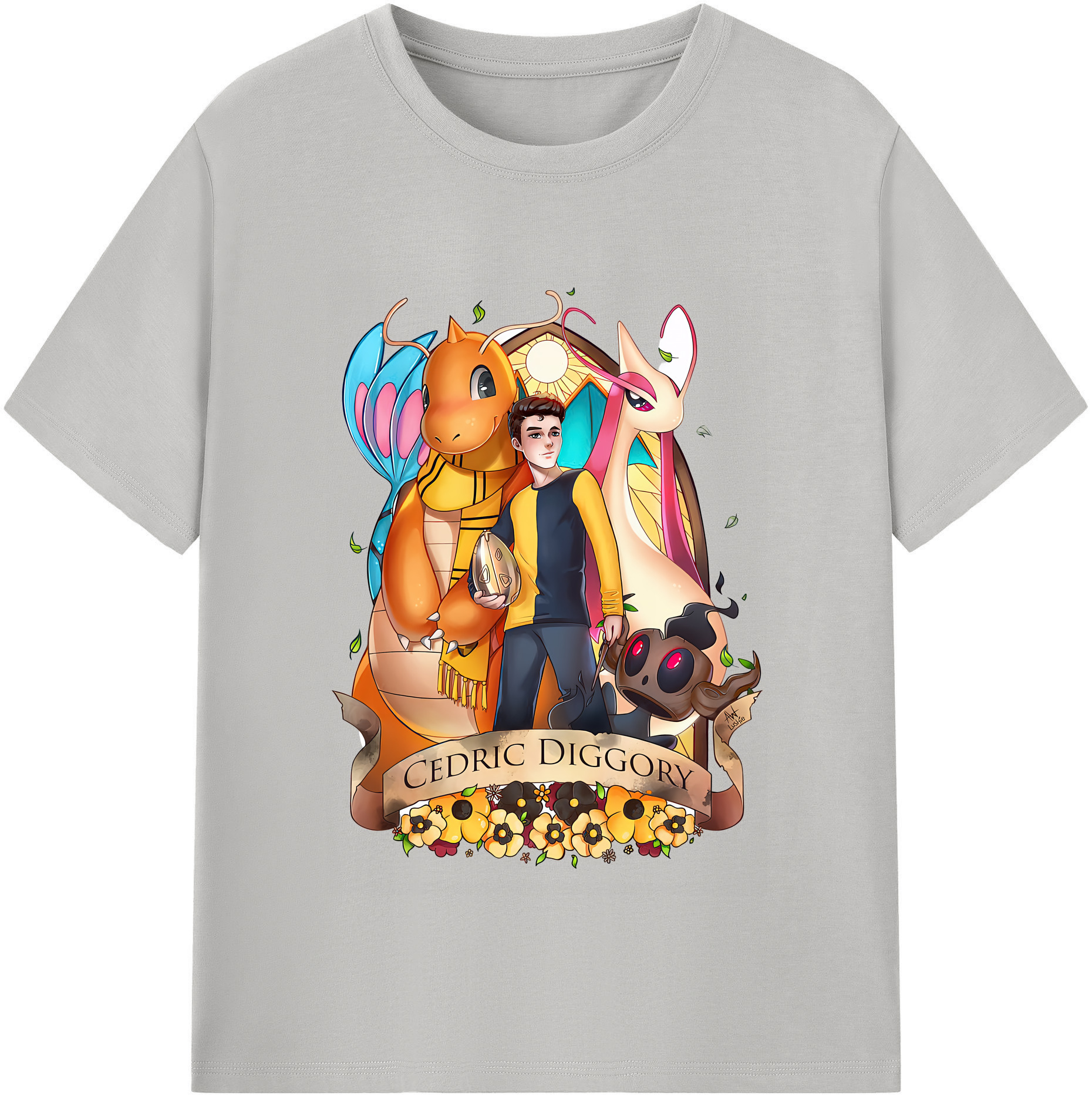 Harry Potter ハリー・ポッターシリーズ レディースカジュアルプリントTシャツ（綿100％）
