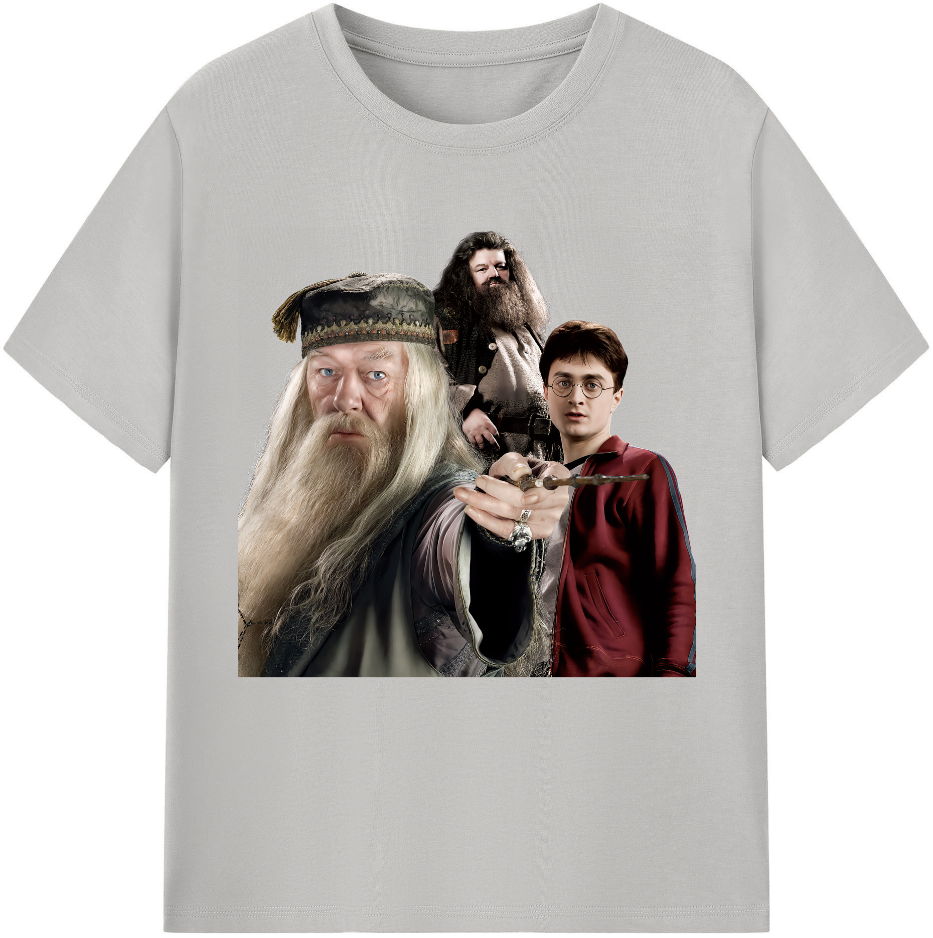 （画像用） Harry Potter ハリー・ポッターシリーズ レディースカジュアルプリントTシャツ（綿100％）