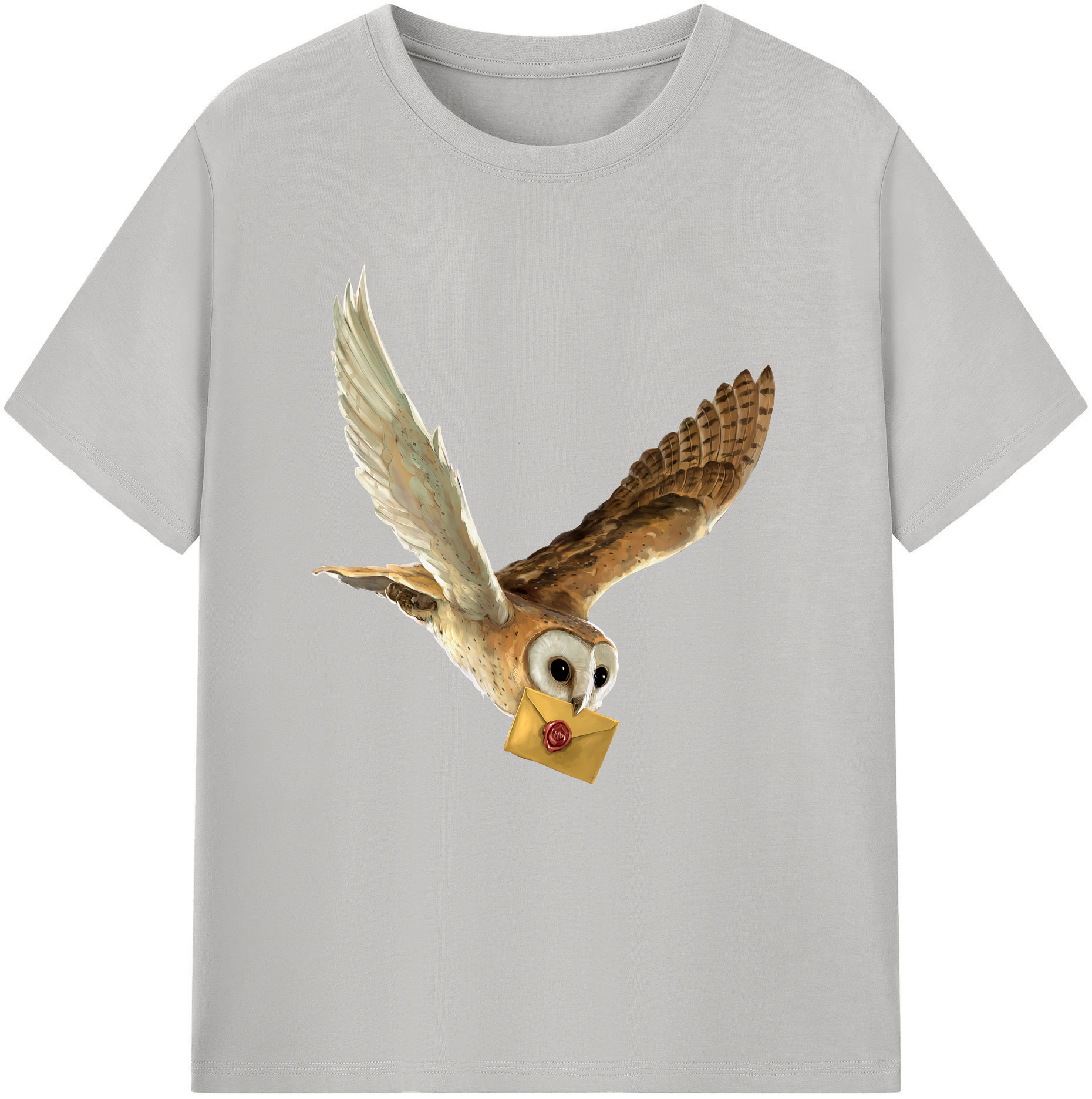 （画像用） Harry Potter ハリー・ポッターシリーズ レディースカジュアルプリントTシャツ（綿100％）