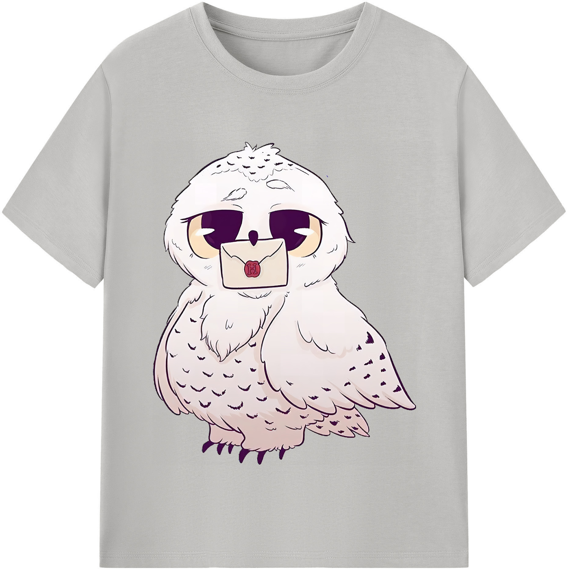 （画像用） Harry Potter ハリー・ポッターシリーズ レディースカジュアルプリントTシャツ（綿100％）