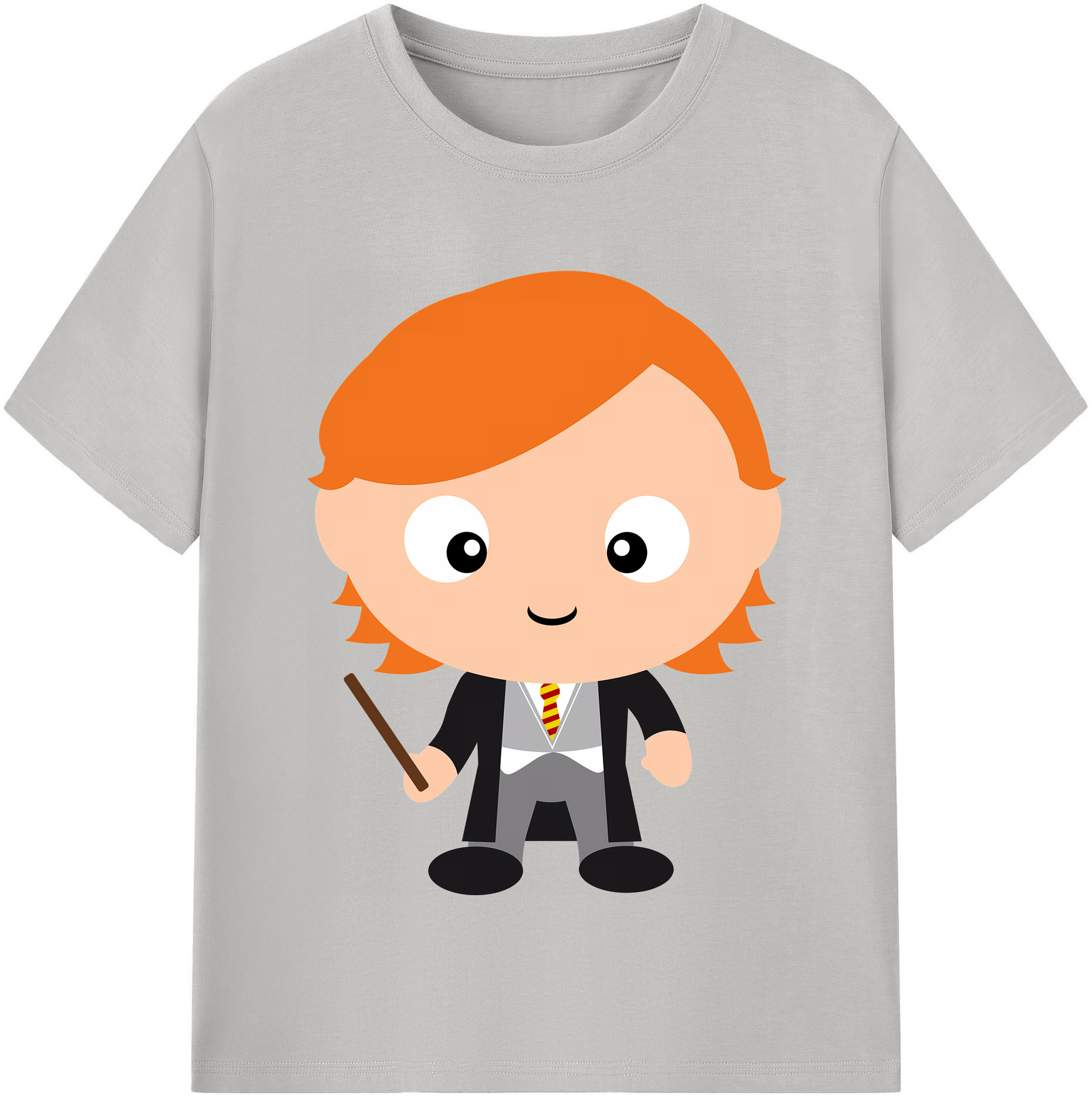 （画像用） Harry Potter ハリー・ポッターシリーズ レディースカジュアルプリントTシャツ（綿100％）