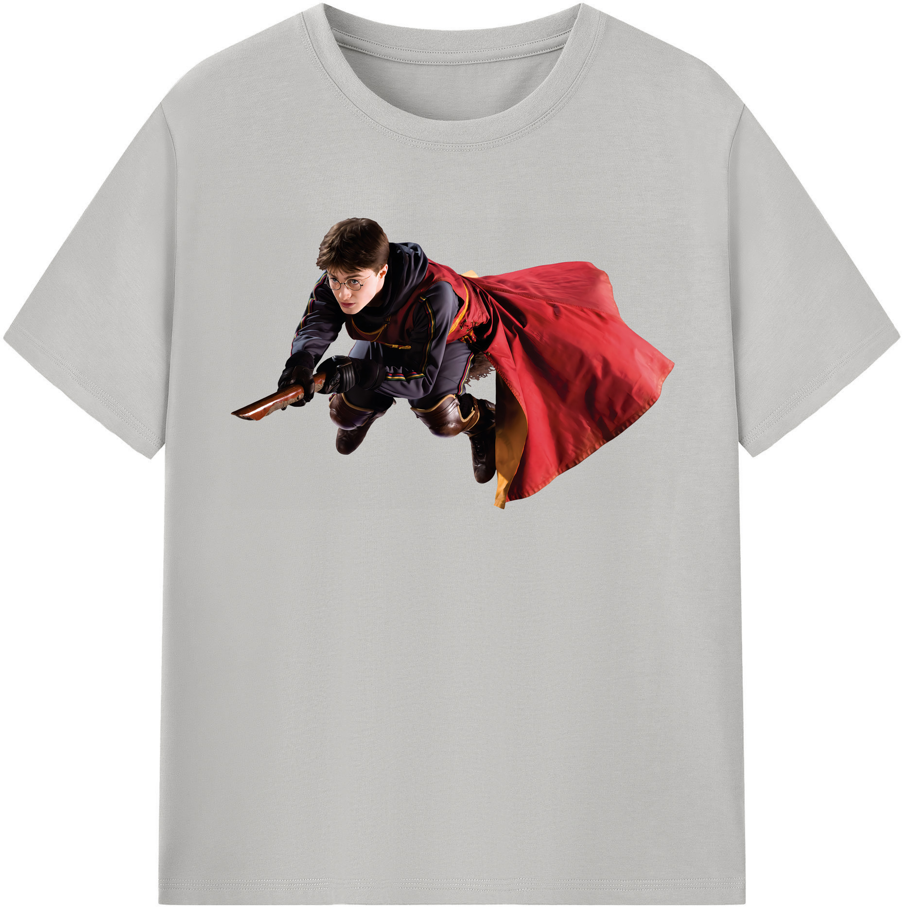 （画像用） Harry Potter ハリー・ポッターシリーズ レディースカジュアルプリントTシャツ（綿100％）