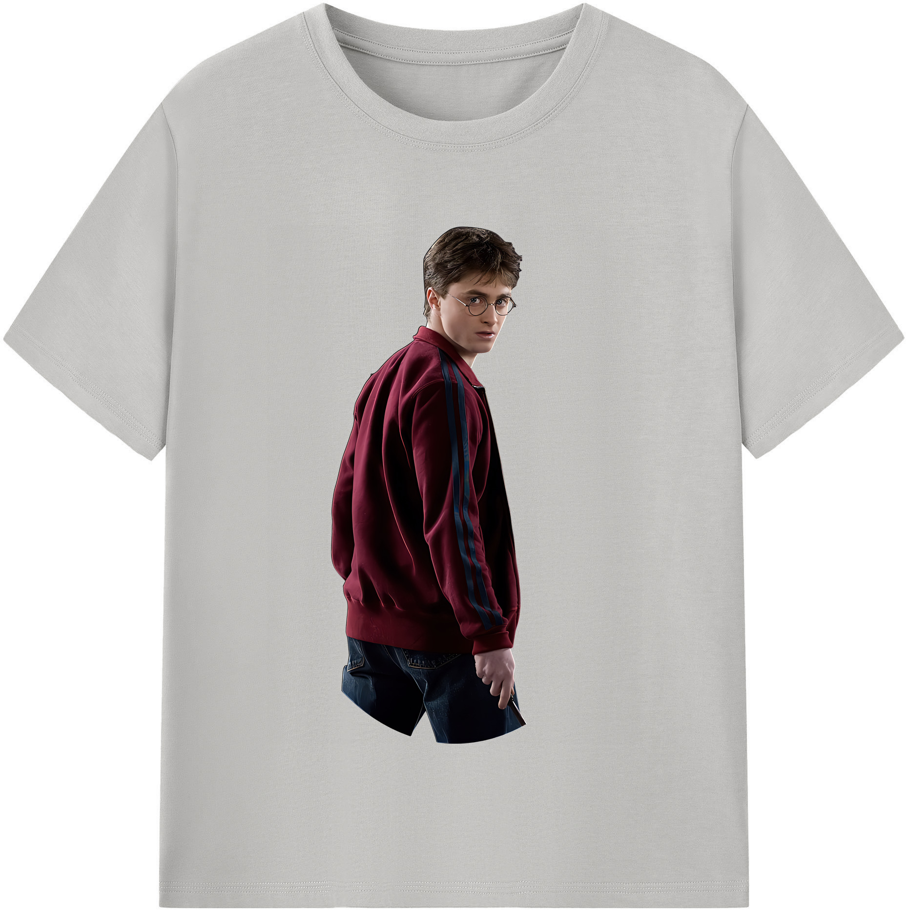 （画像用） Harry Potter ハリー・ポッターシリーズ レディースカジュアルプリントTシャツ（綿100％）