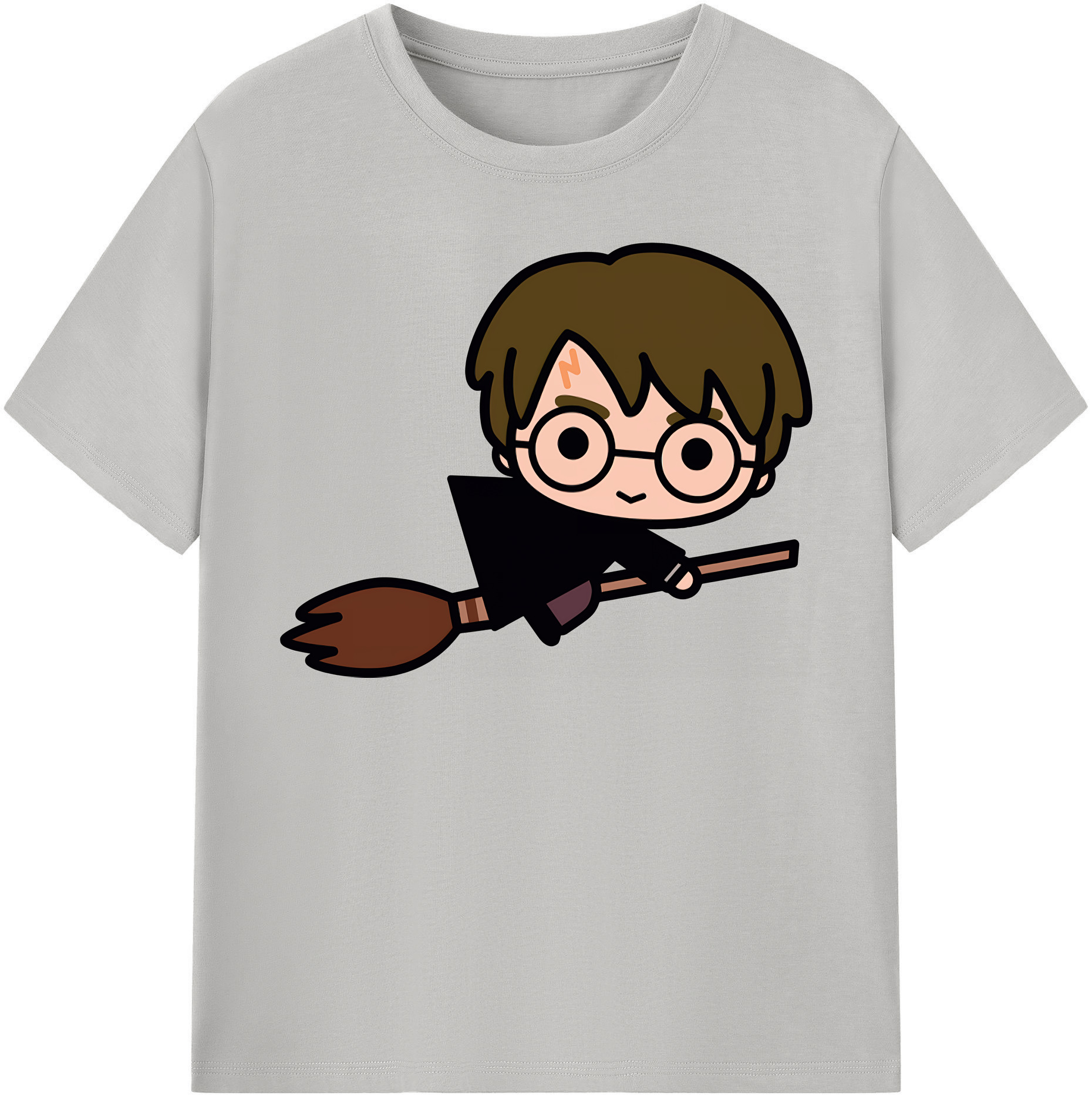 （画像用） Harry Potter ハリー・ポッターシリーズ レディースカジュアルプリントTシャツ（綿100％）